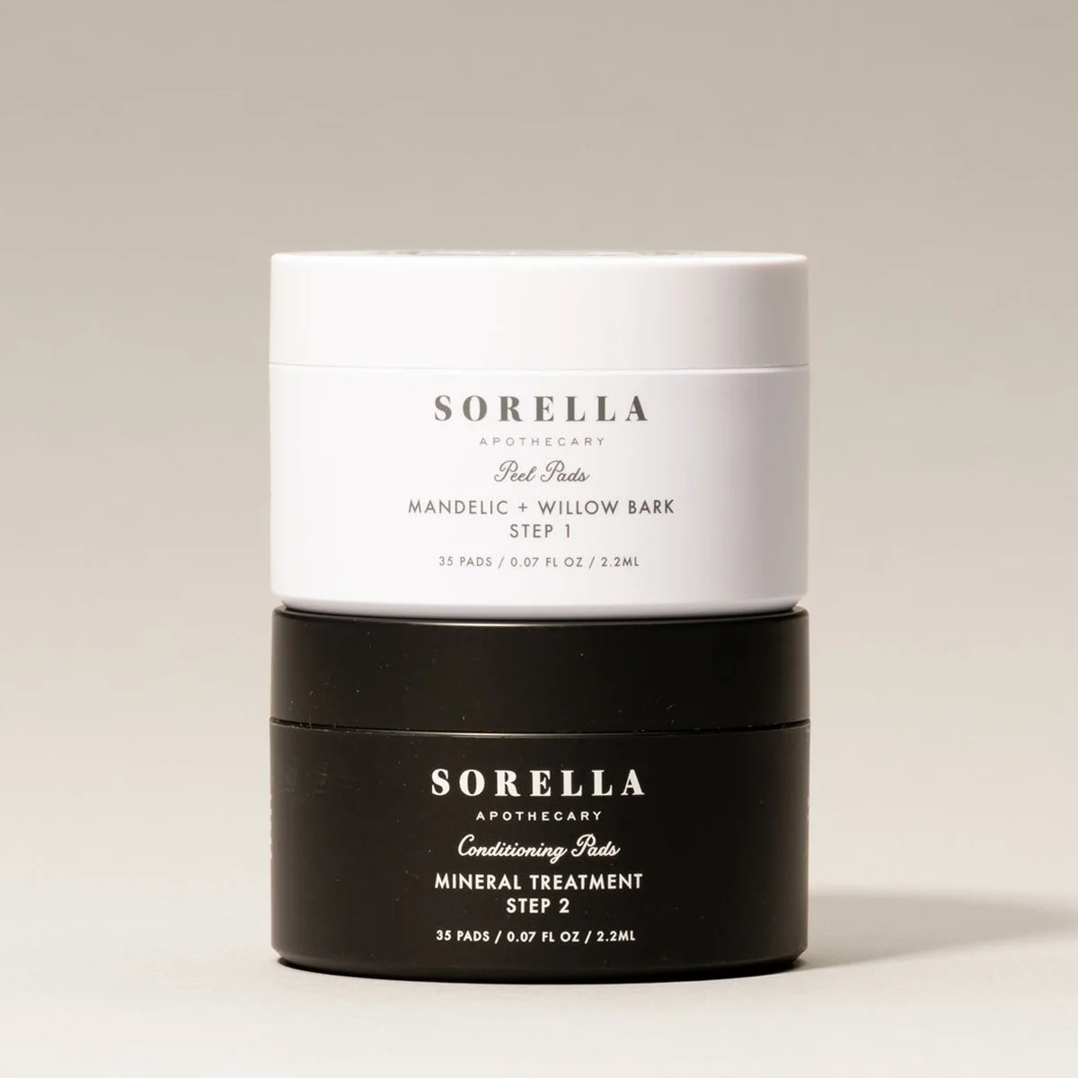 mandelic acid + willow bark peel pads (for clear skin) – sorella apothecary