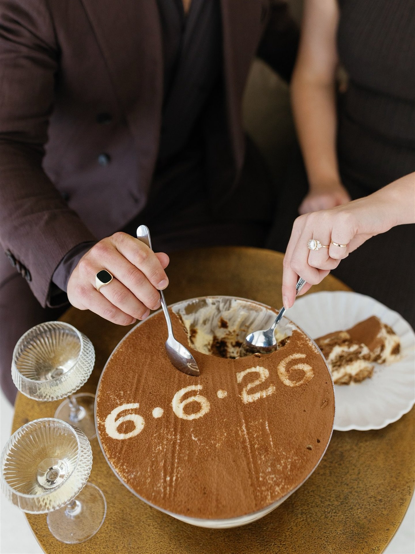 This studio session we did for Bailey &amp; Brian&rsquo;s Save the Dates was an absolute dream come true (and yes, Brian made that tiramisu himself!)

Bailey &amp; Brian are a double daisy couple! I photographed Brian&rsquo;s brother&rsquo;s wedding 