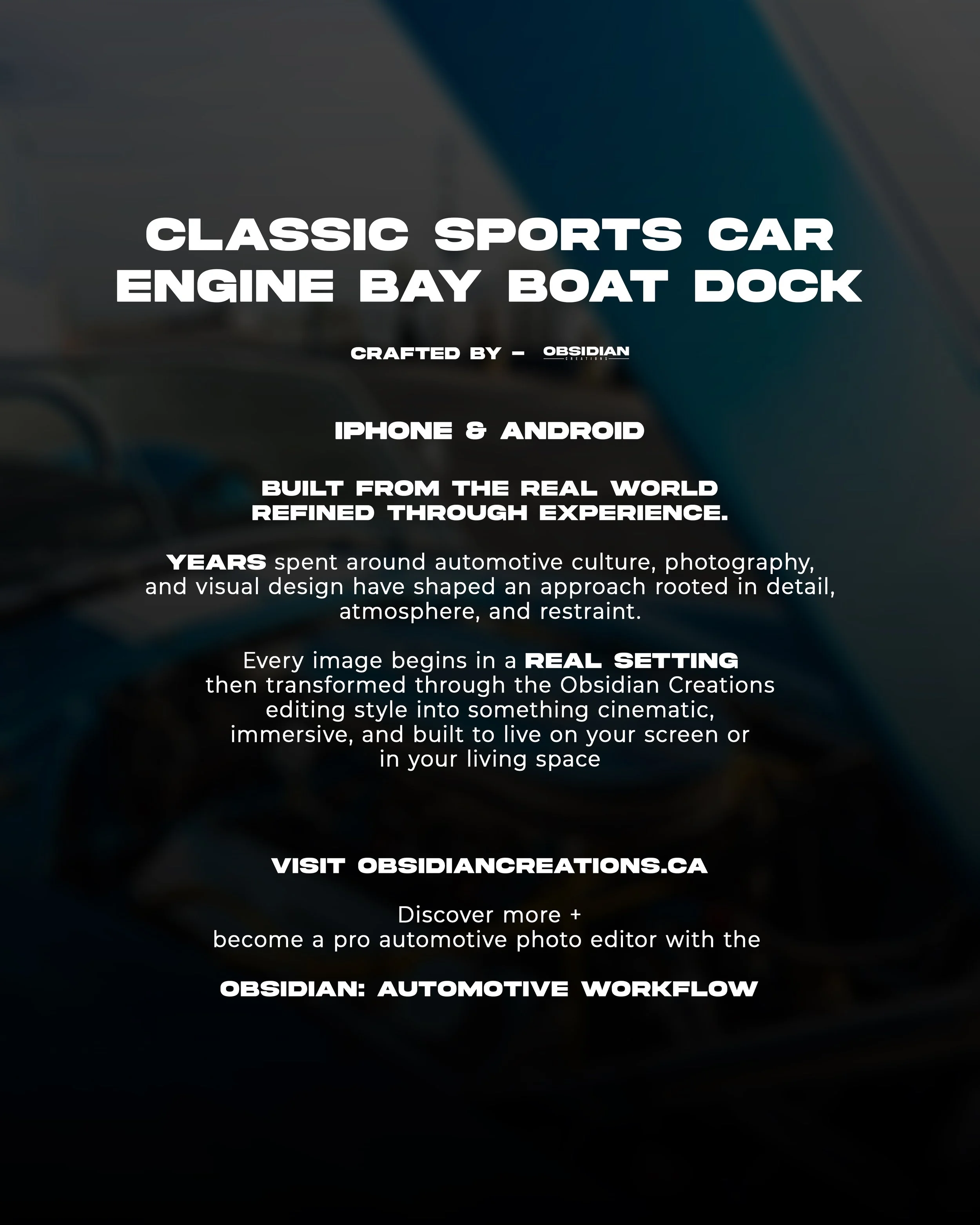 3Classic Sports Car Engine Bay Boat Dock.jpg
