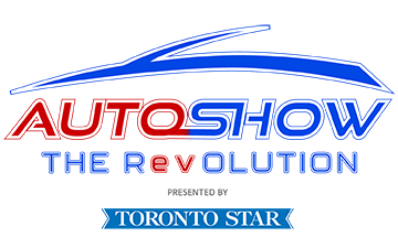 Logo for Auto Show The Revolution presented by Toronto Star.