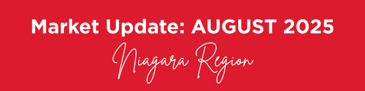 Niagara Real Estate Market Update - August 2025