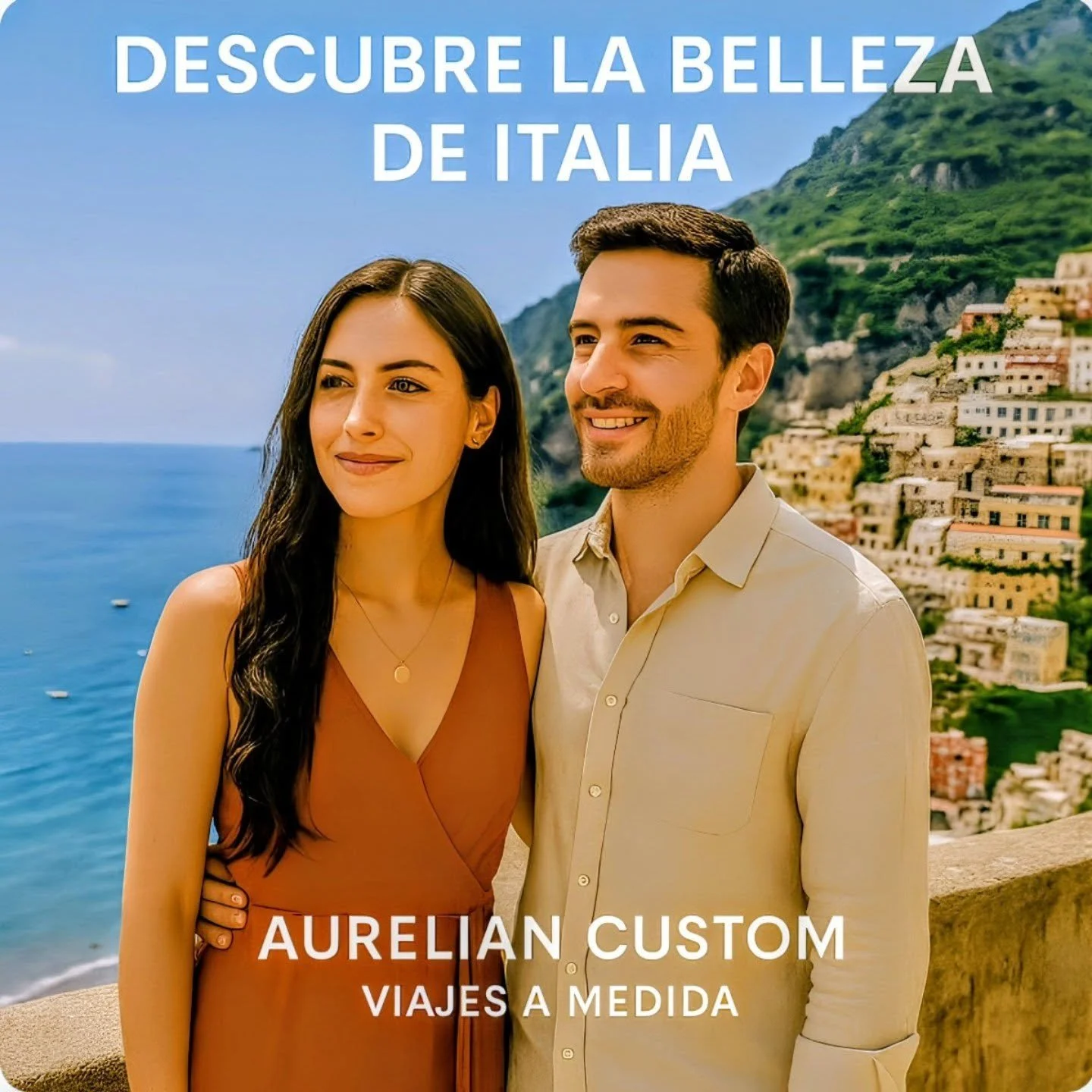 ✨Descubre la belleza de Italia junto a quien amas ✨
La Costa Amalfitana, el atardecer perfecto y momentos que se convierten en recuerdos eternos.
En Aurelian Custom creamos viajes a medida para ti. 🌹🍷

#viajes #viajesdelujo #italia #romance #pareja