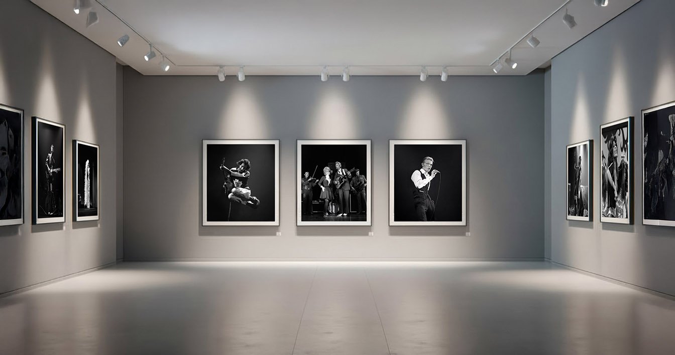 Official Unseen Performance Photography: A curated collection featuring Pete Townshend (The Who), Tina Turner, Elvis Costello, David Bowie, Dolly Parton, Porter Wagoner, and Cher. This previously unpublished series from the John Rowlands Private Arch