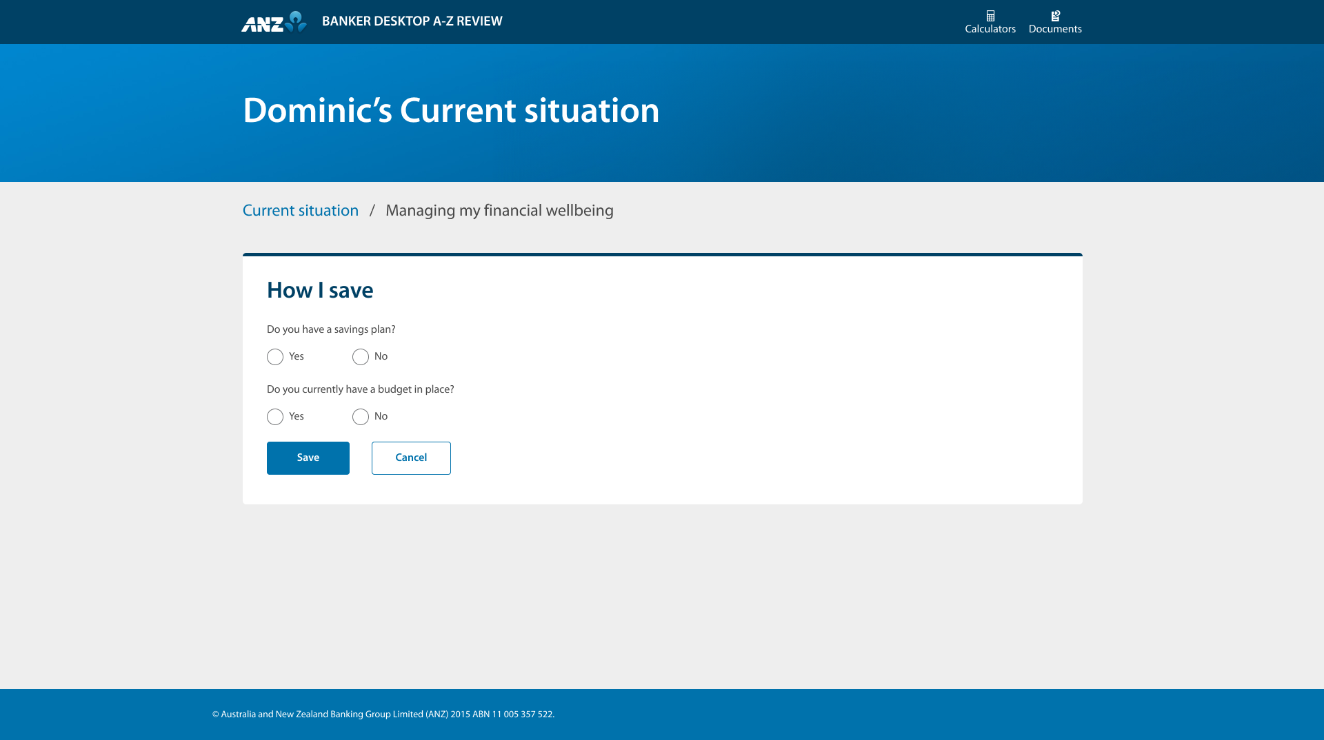 How I save form layout
