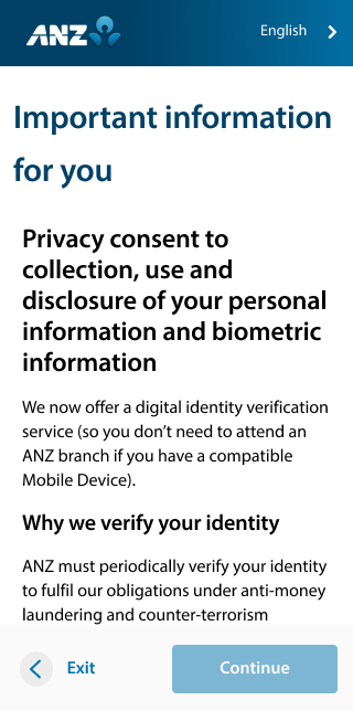 Privacy policy information
