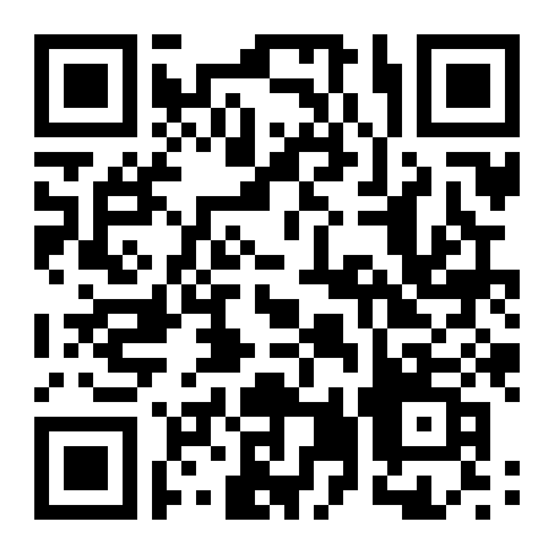 A QR code.