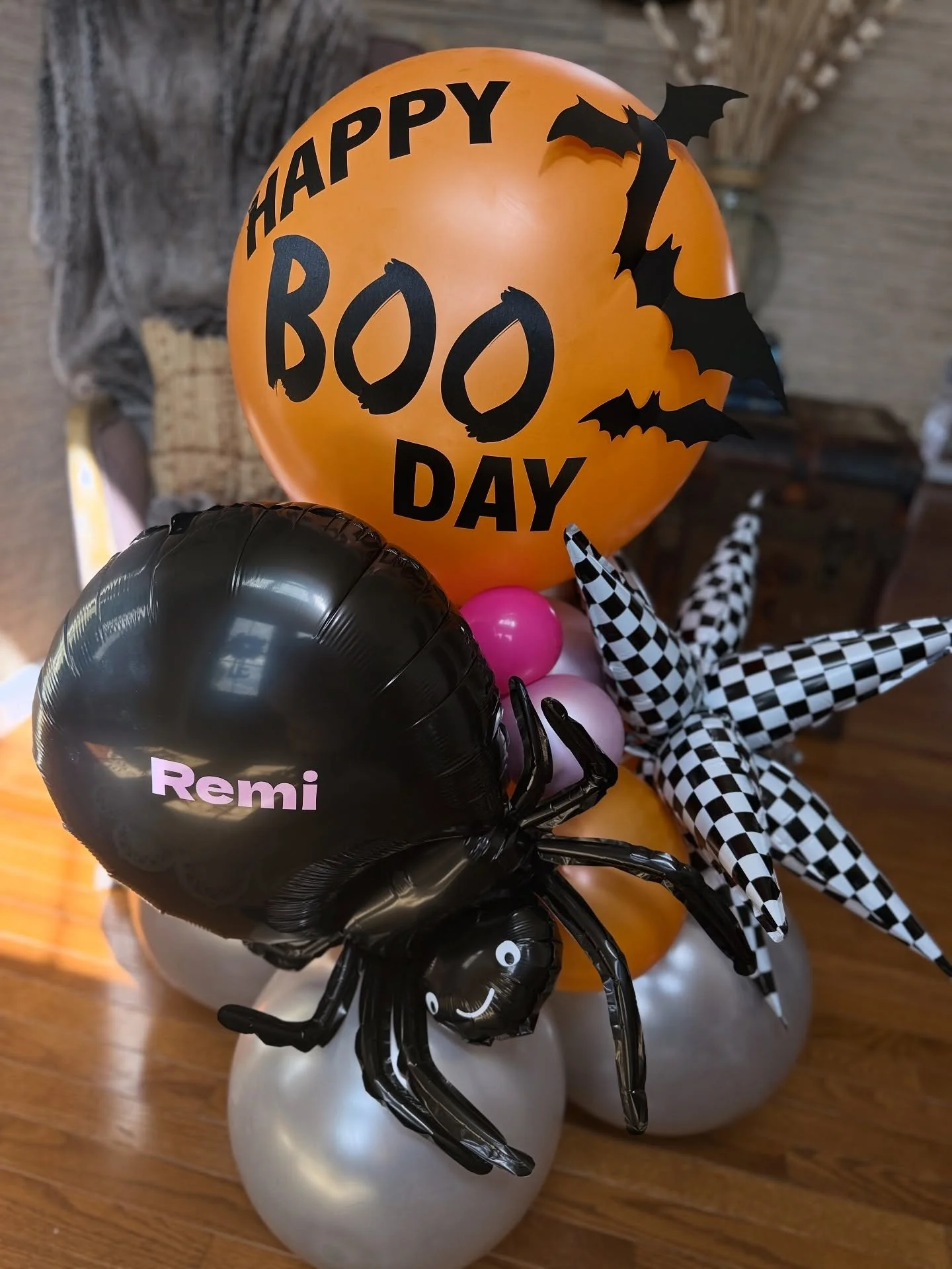 Preorder your Boo-Stacks today! 🎃👻💀

Customizable with name, these spooky stacks are the perfect addition to your Trick or Treat front porch, an easy item to Boo your neighbors with if your hood is into that, or just a fun gift for your littles to