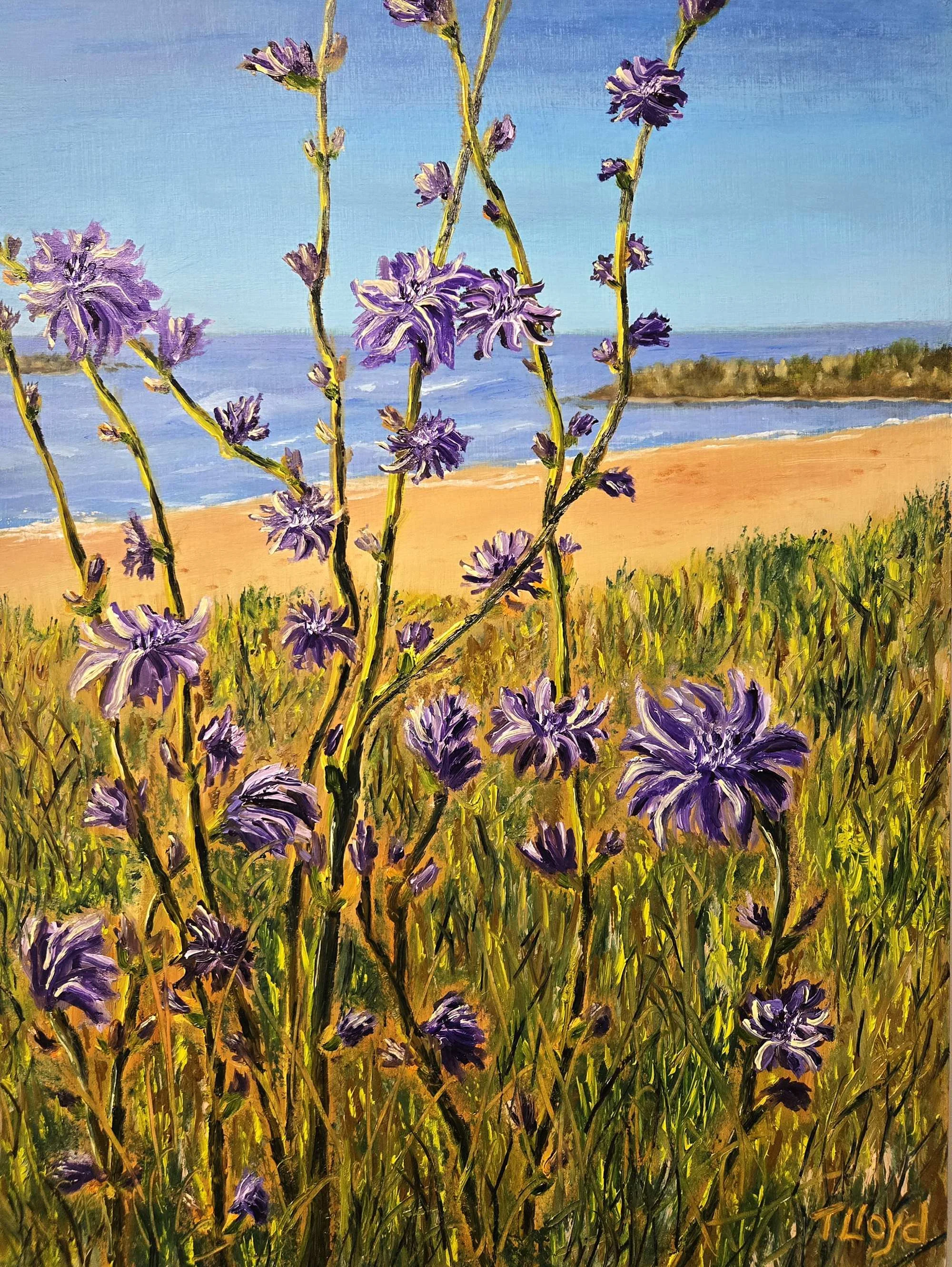 Beauty by the Shores | 16x12 | $380