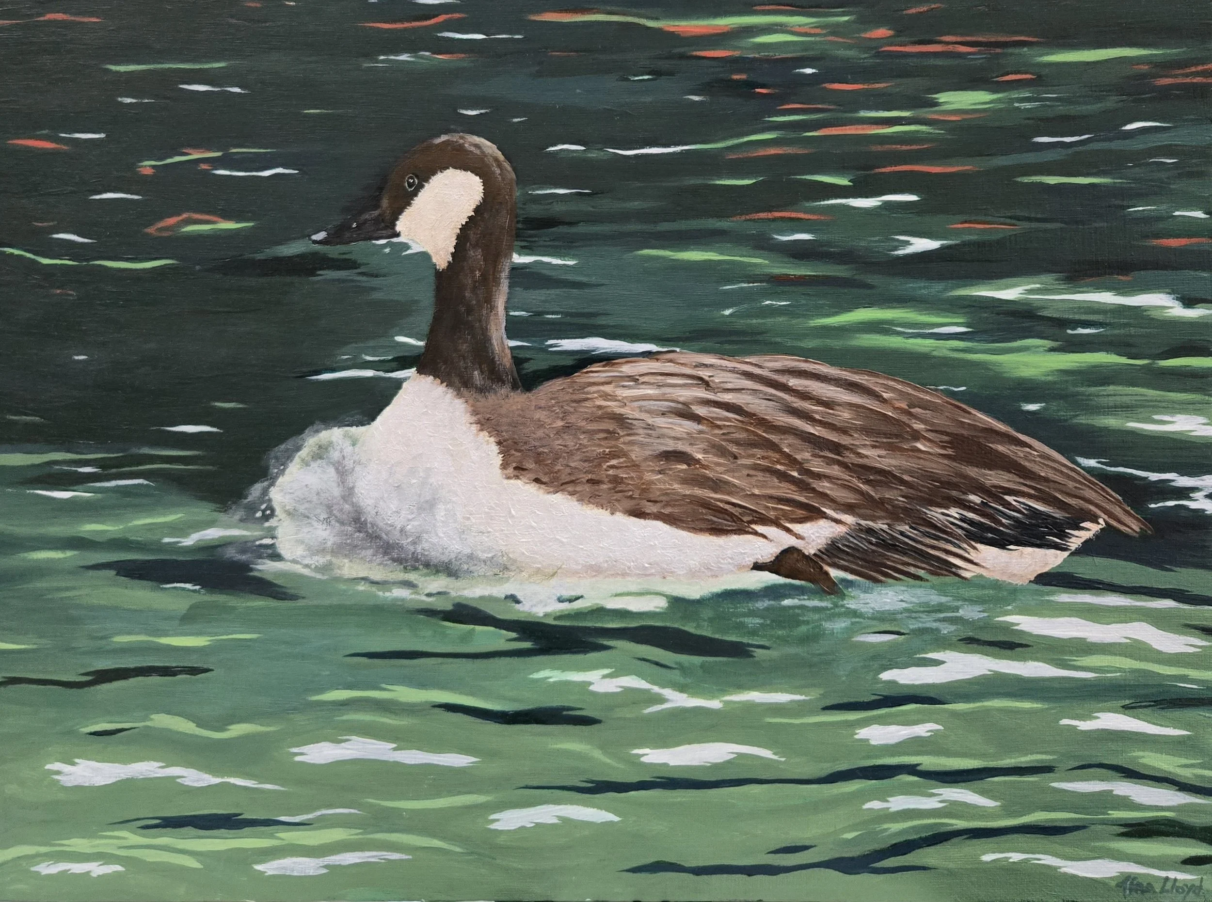 Keeping Cool | 12x16