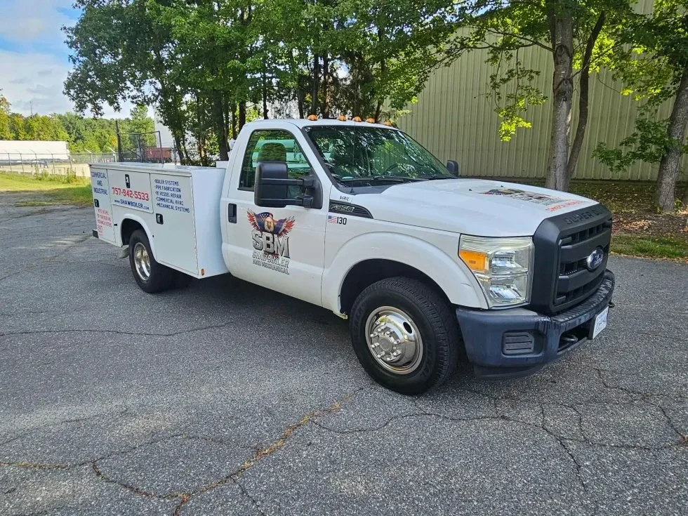 Every mile is a marketing opportunity! 🚚✨ With bold, clean lettering like this SBM truck, your brand gets noticed on the road, at the job site, and everywhere in between.

Schedule with us! 📞 Dial 757-967-0615 📩 Or reach out at Contact@tgdwraps.co