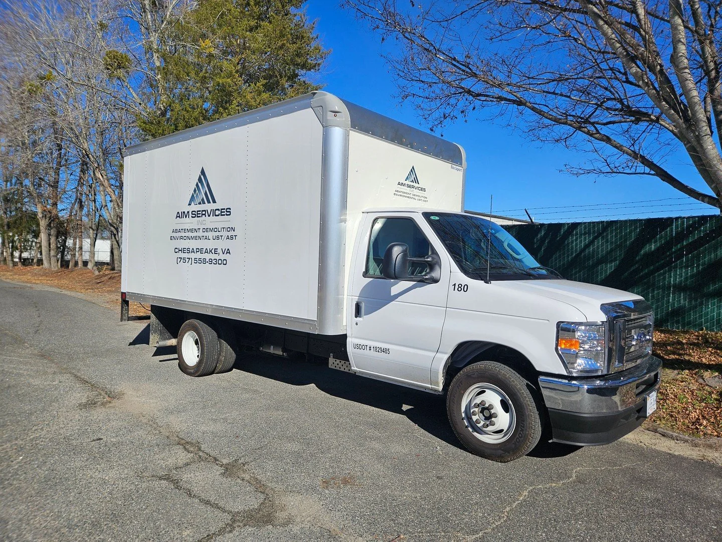 🚚💥We just knocked out this box truck for AIM Services, turning it into a bold, professional advertisement that works 24/7. Clean design, high-impact visibility, with some simple lettering and logos!

Looking to get your fleet noticed? Let&rsquo;s m