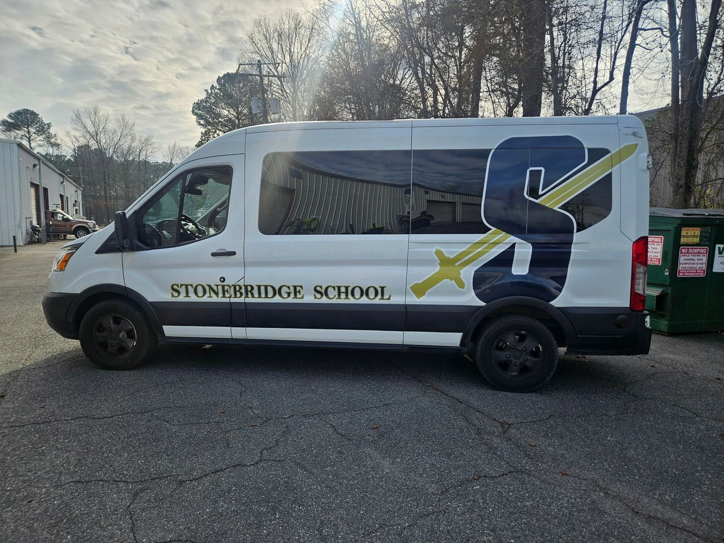 Clean. Bold. Unmissable. 🔥

This Stonebridge School van just got the full TGD treatment &mdash; turning a plain white transit into a rolling billboard that demands attention.

From concept ➡️ design ➡️ print ➡️ install &mdash; we make your brand mov