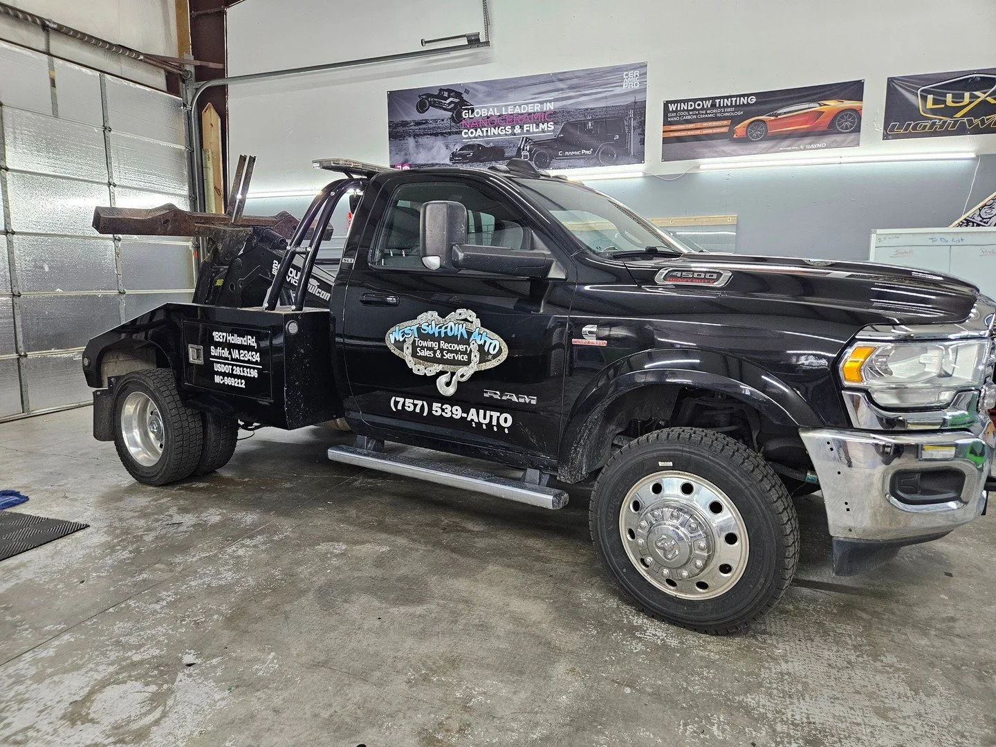 Every mile you drive is a missed opportunity without branding.

This tow truck is now dialed in with clean, high-visibility lettering that gets noticed when it matters most.

Ready to put your trucks to work?

📍 Chesapeake, VA
🌐 www.tgdwraps.com
📞