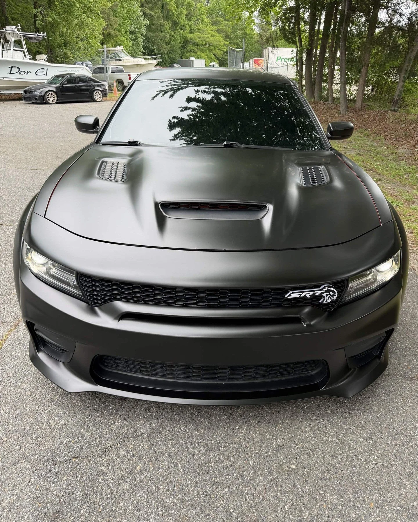 This satin black Charger came out MEAN 😮💨🔥

Simple color changes done right completely transform a vehicle. The satin finish gives this car that aggressive factory-plus look without overdoing it.

Clean. Smooth. Timeless.

📍 Chesapeake, VA
📞 757