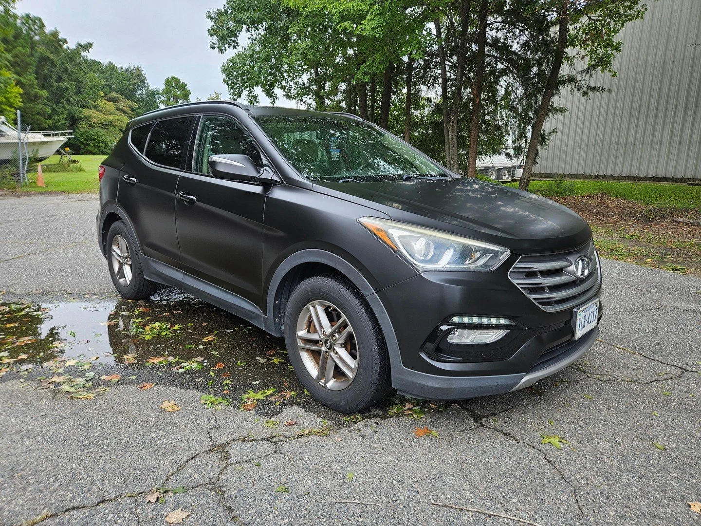🖤 Satin Black Hits Different! 🔥

Sometimes the simplest color changes make the biggest impact!

We gave this Hyundai a complete makeover with a sleek satin black vinyl wrap, taking its appearance to a whole new level.

Not quite matte, not quite gl