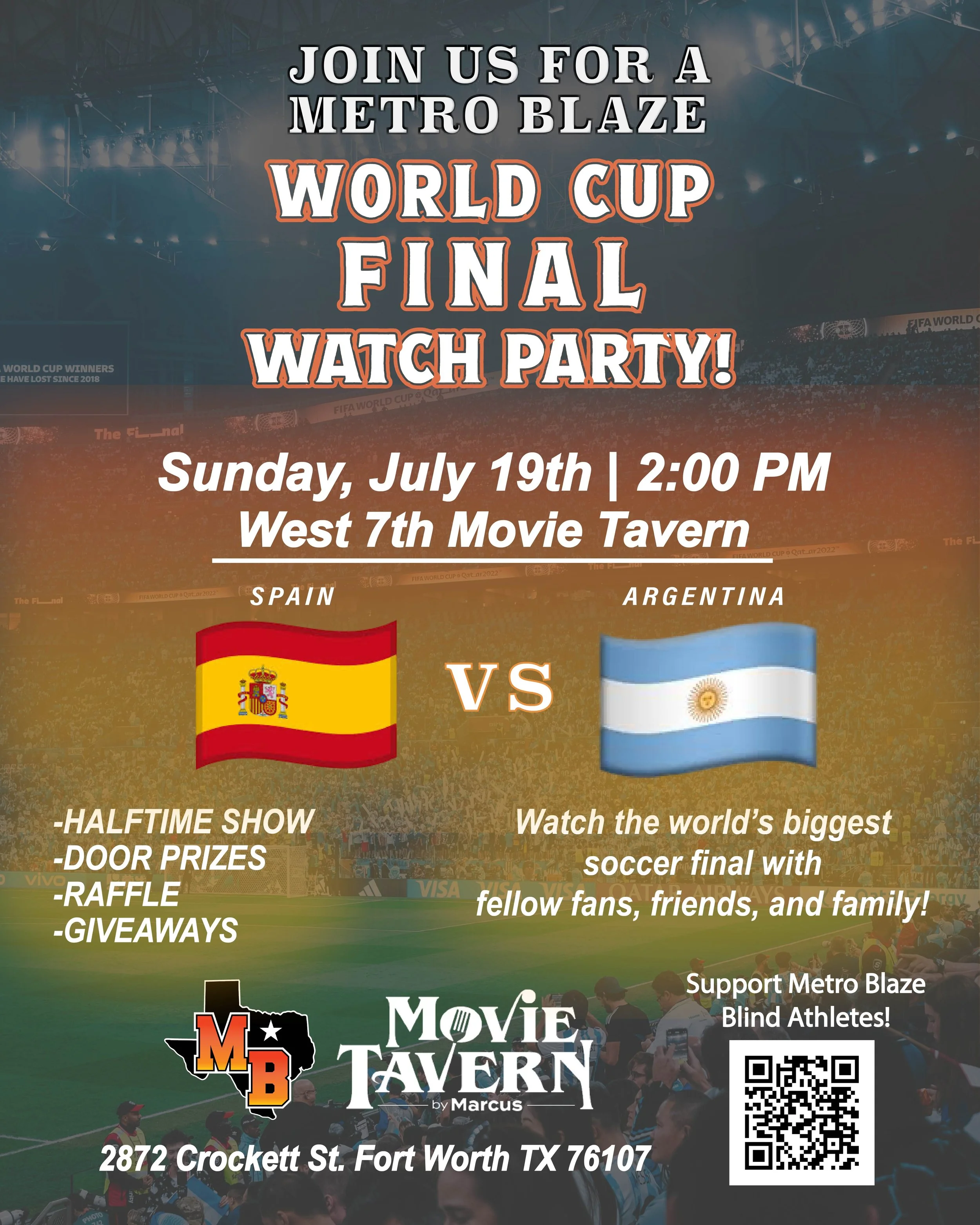 World Cup Final Watch Party