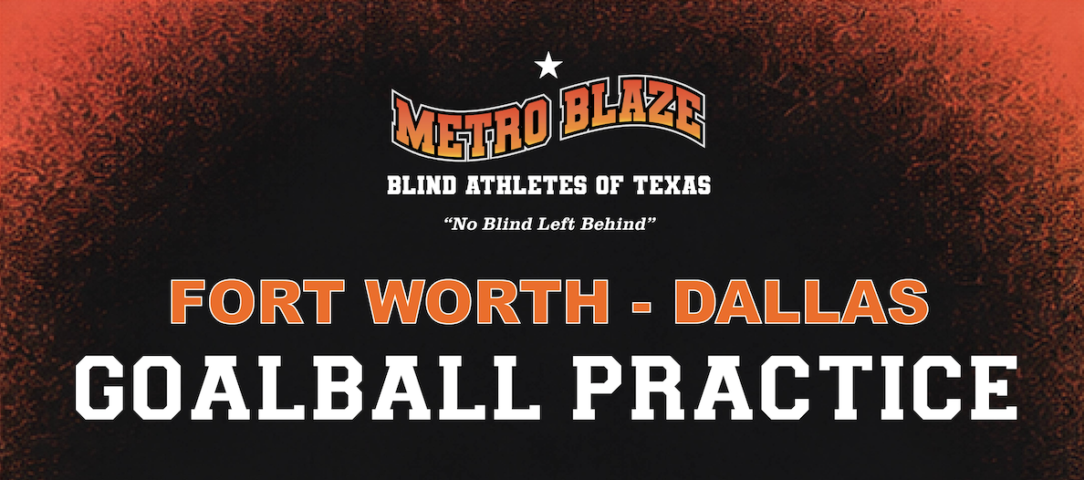 DFW Monthly Goalball practice - October 