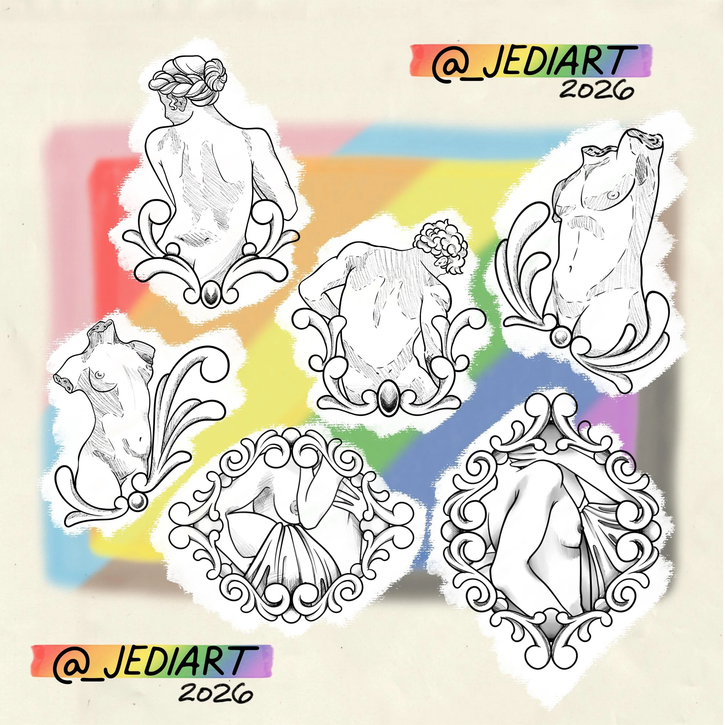 page 3 of 3
Here is my 2026 pride flash! I put a lot of time into these, and am really proud of them! there are three pages in total!!

 Some quick info:
~all pieces are repeatable
~any colors can be substituted
~sizes are set
~if you have any questi