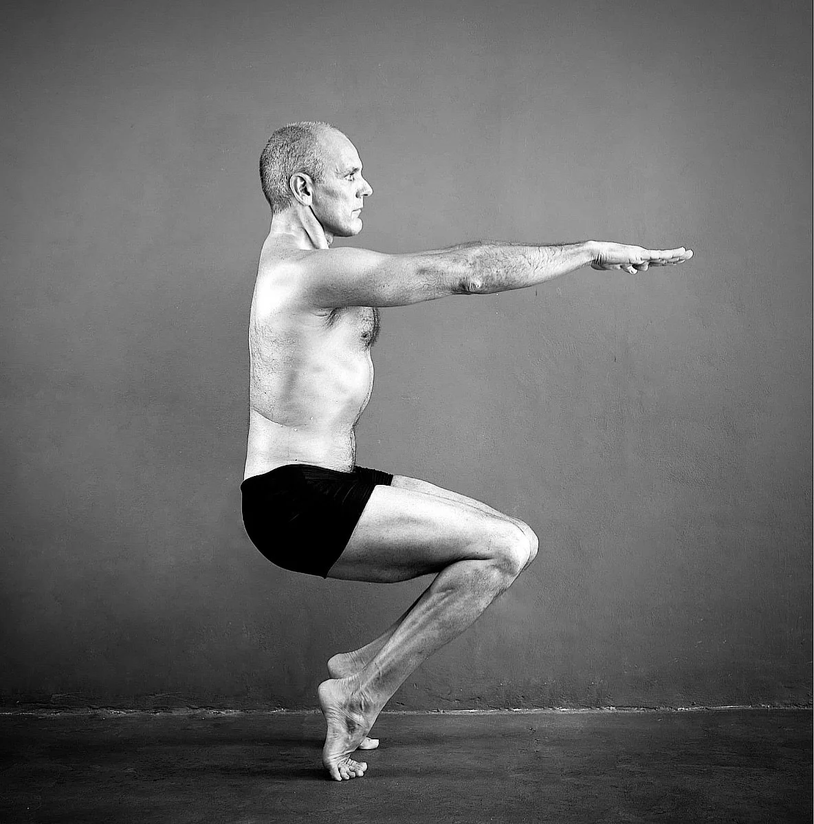 Isn&rsquo;t Awkward Pose/ Utkatasana one of your favorite postures from the Bikram Yoga series? 🤭

Once you learn about some of its benefits, you&rsquo;ll love it!

✅️ Strengthens and firms leg muscles (calves, thighs, hips/glutes), arms, and core m