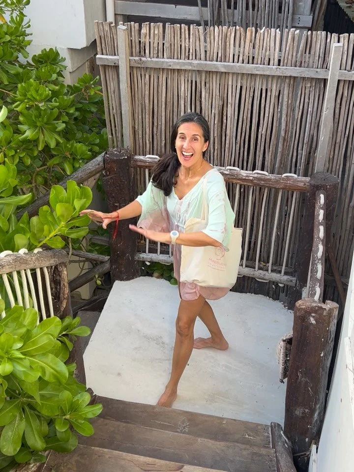 Hello from beautiful Tulum 🏝️✨

Today we begin our Happy Bubble Yoga Retreat and the excitement is real 🤩

Take a peek at what Day 1 inside the bubble 🫧 will look like 👀

We can&rsquo;t wait to welcome you all into this special experience very so