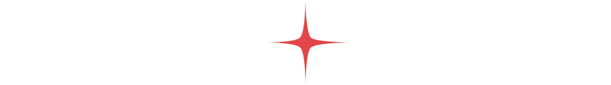 A black background with a red star shape in the center.