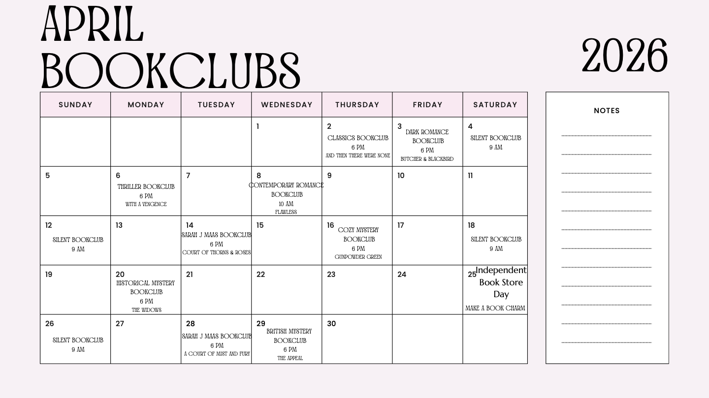 Events on the schedule