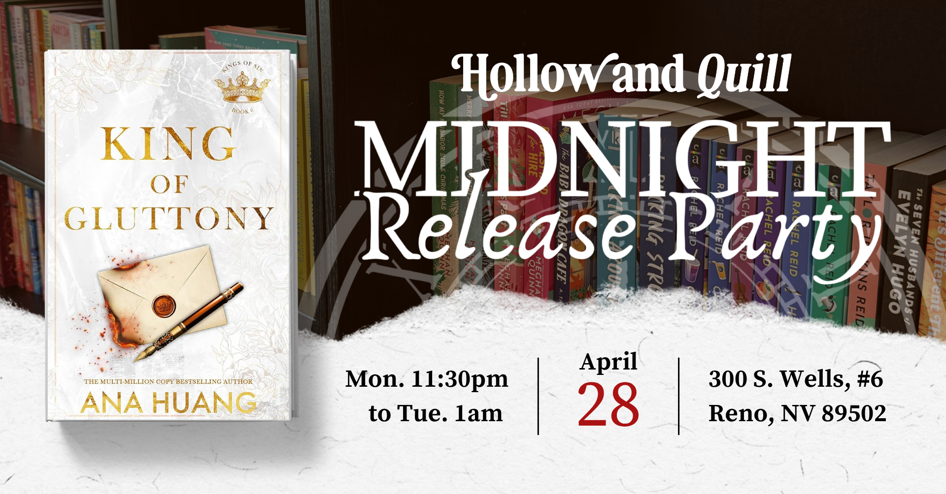 Midnight Launch Party - King of Gluttony
