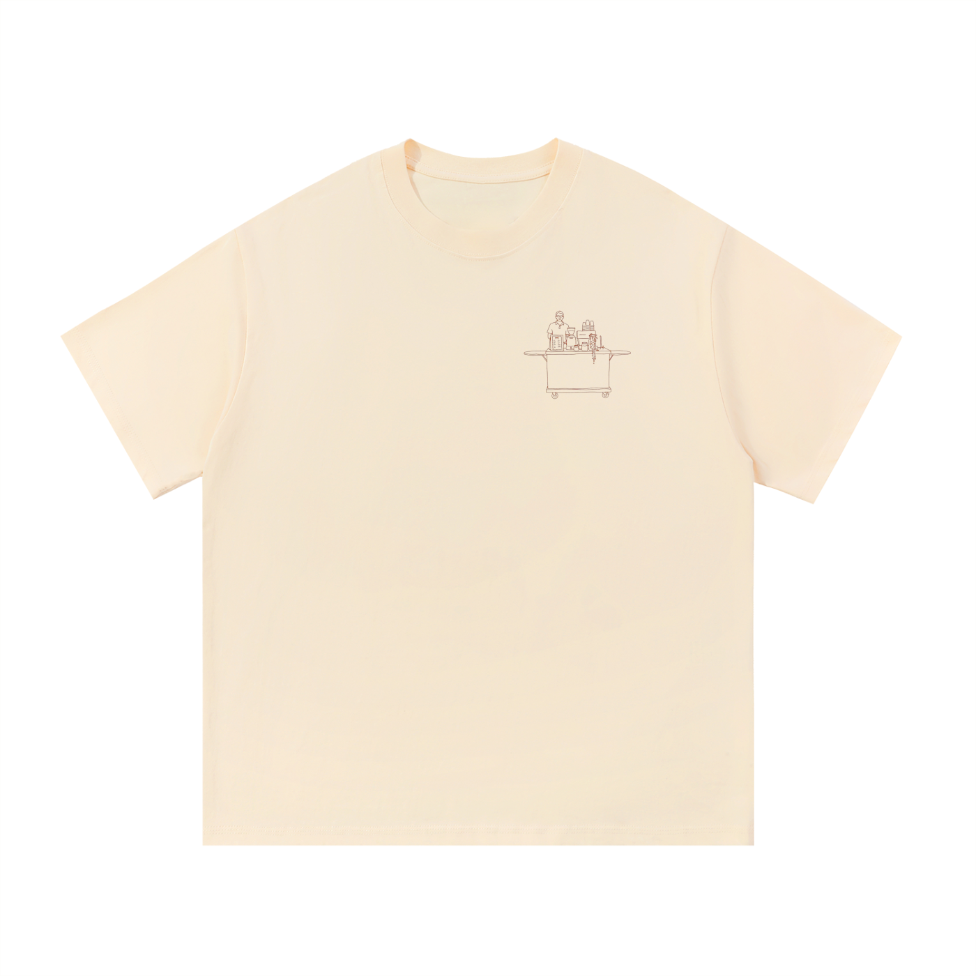 Pour Cart Short Sleeve Tee