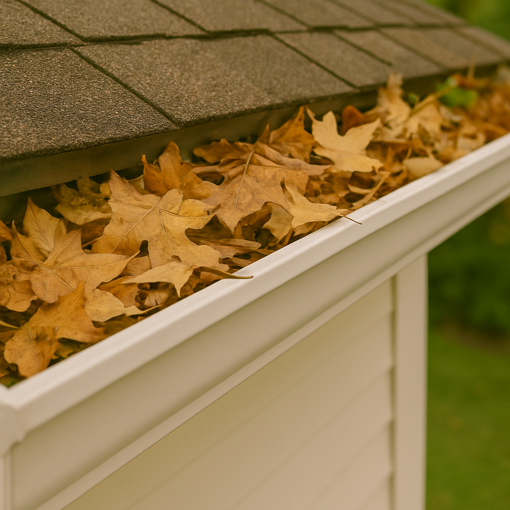 Residential gutter cleaning service in Bloomington Indiana