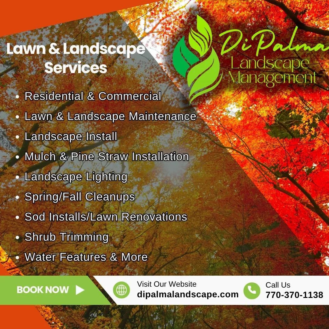 ☀️🍂 Just because summer is over doesn&rsquo;t mean your landscape shouldn&rsquo;t look its best! 💫

🌿From mulch and pine straw, to complete landscape installs or seasonal clean ups, we have the expertise to keep your property looking its finest al