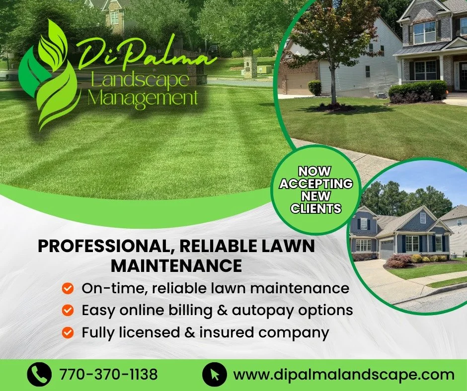 🌿 Now booking spring lawn maintenance &mdash; reserve your spot today.

✨DiPalma Landscape Management provides reliable, professional lawn maintenance for homeowners who want consistent, on-time service &mdash; week after week.🌱

✔ Weekly or bi-wee