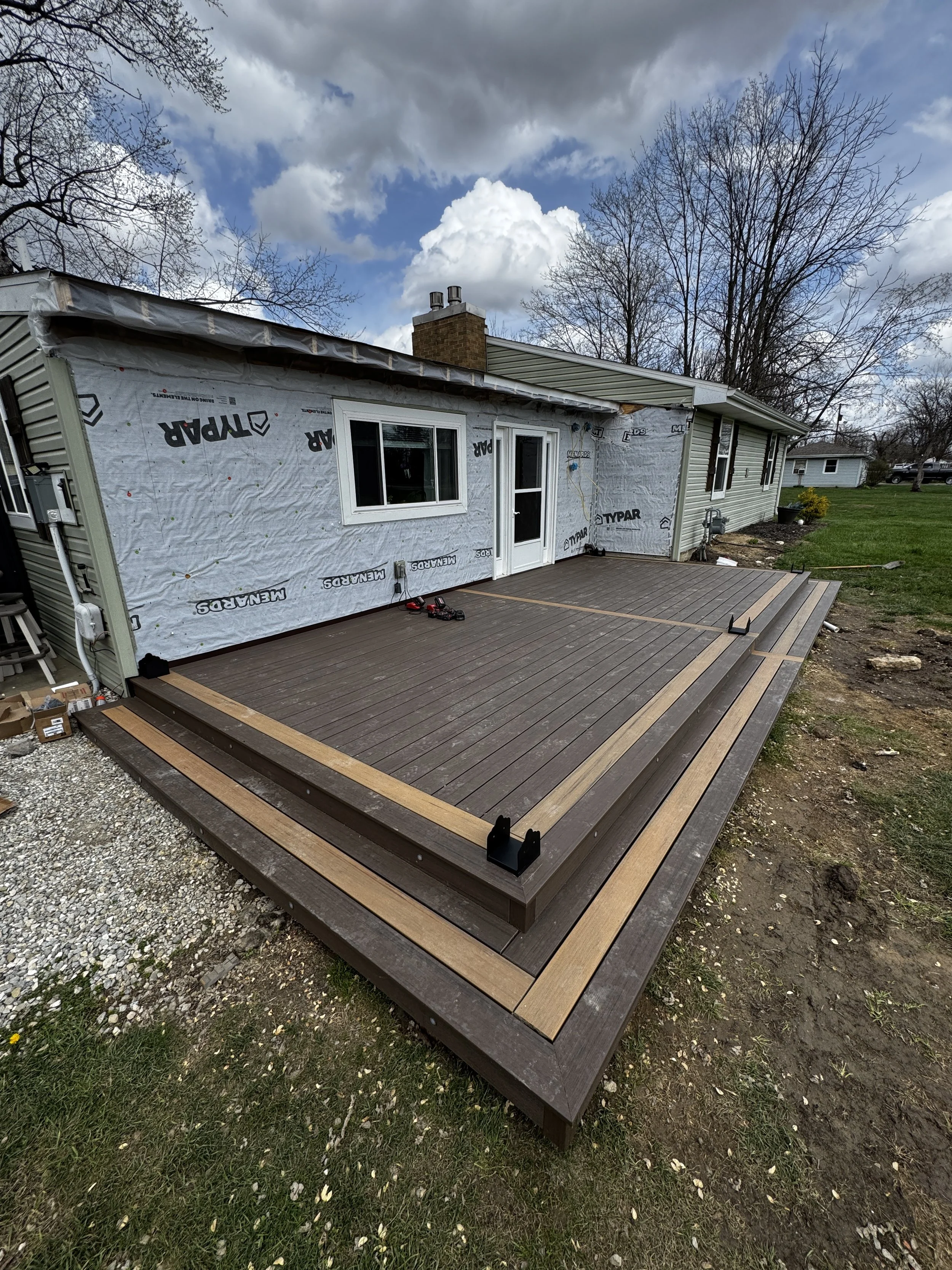 In the building process