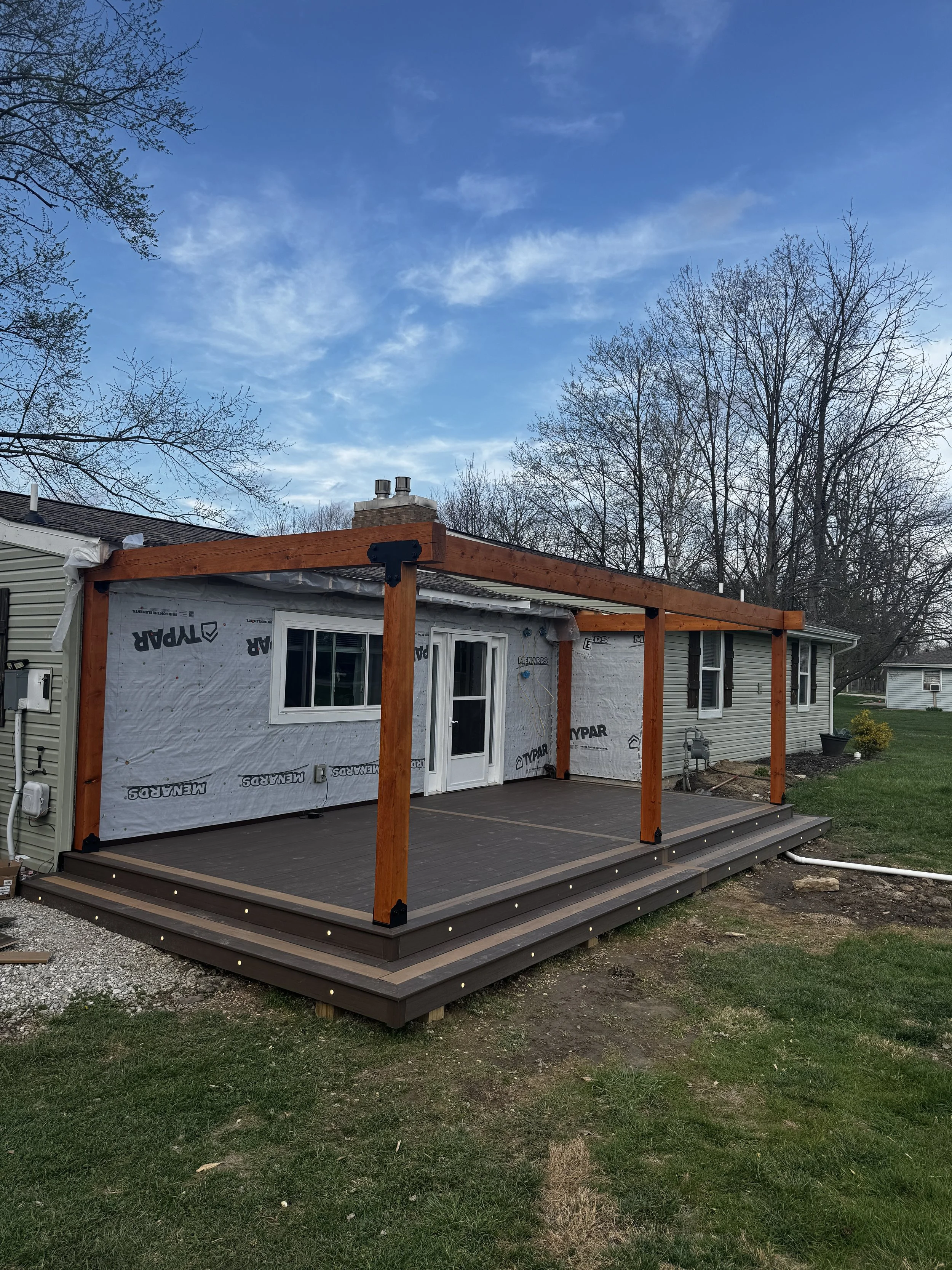 In the building process