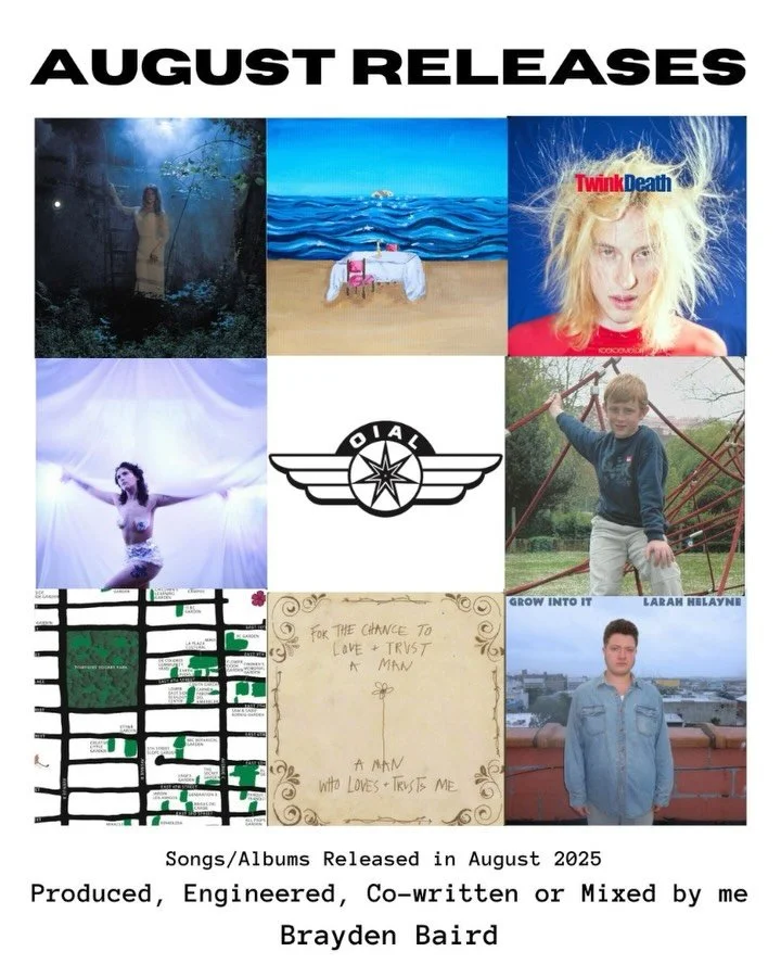 Hello everyone.
August has been a very exciting and busy month for releases and I wanted to make sure ya'll got the chance to hear all the amazing work I was blessed to work on.

Thank you @larahhelayne for letting me produce this special song with y