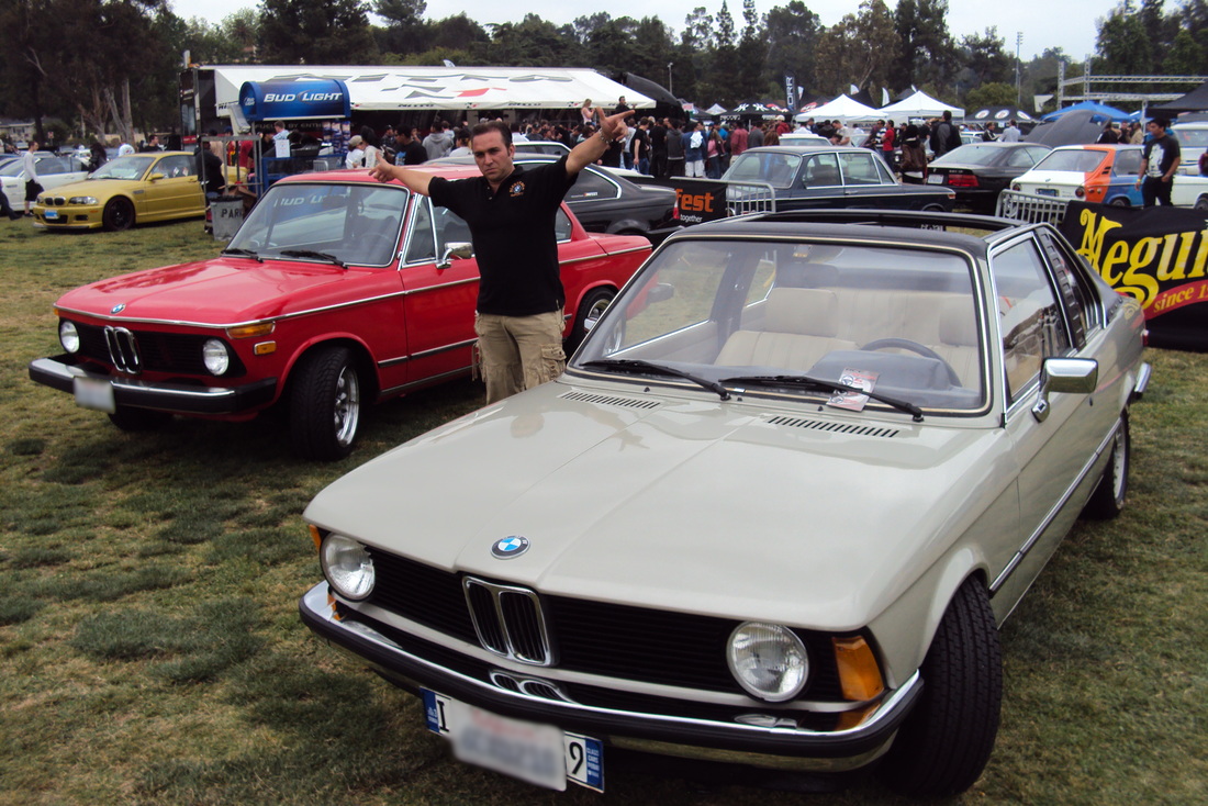 Sevan with his 2002 1978 and E21 BAUR