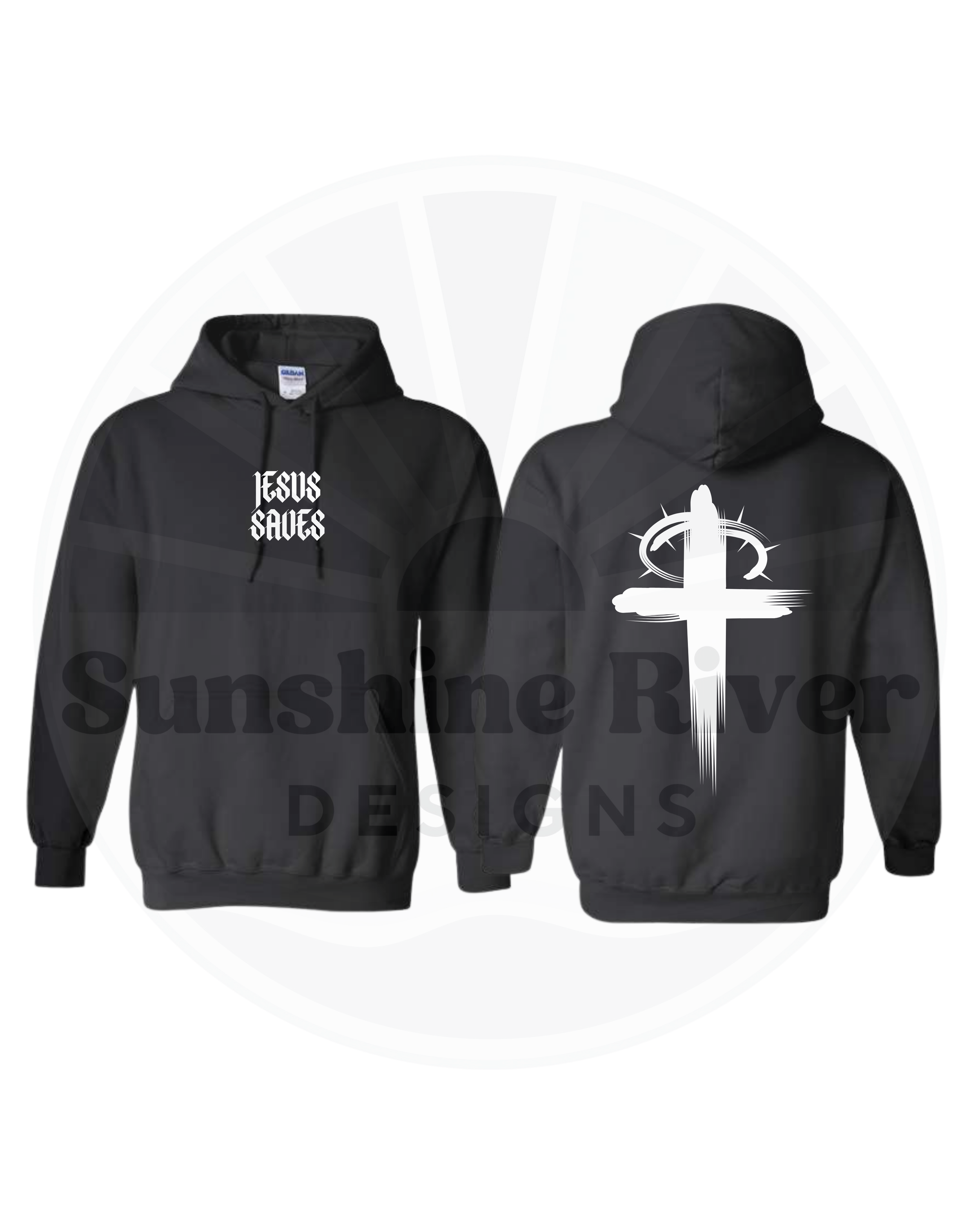 Jesus Saves Men's Hoodie