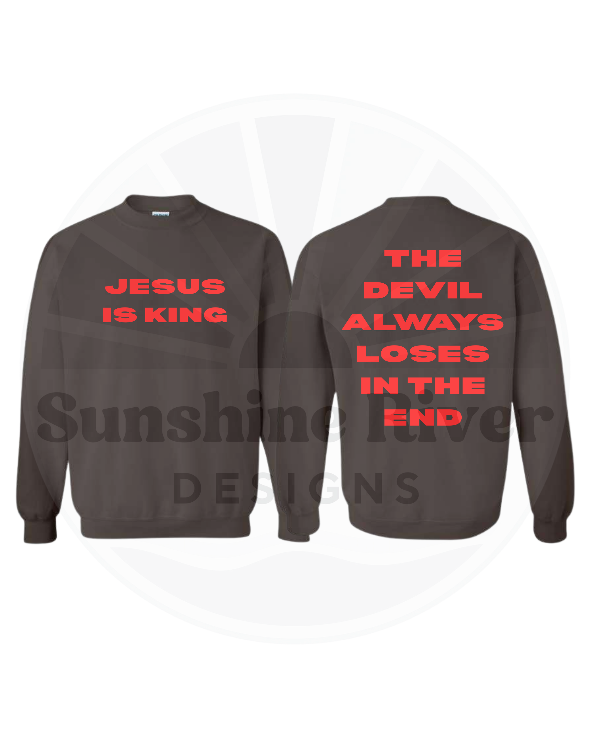 Jesus is King Unisex Crewneck