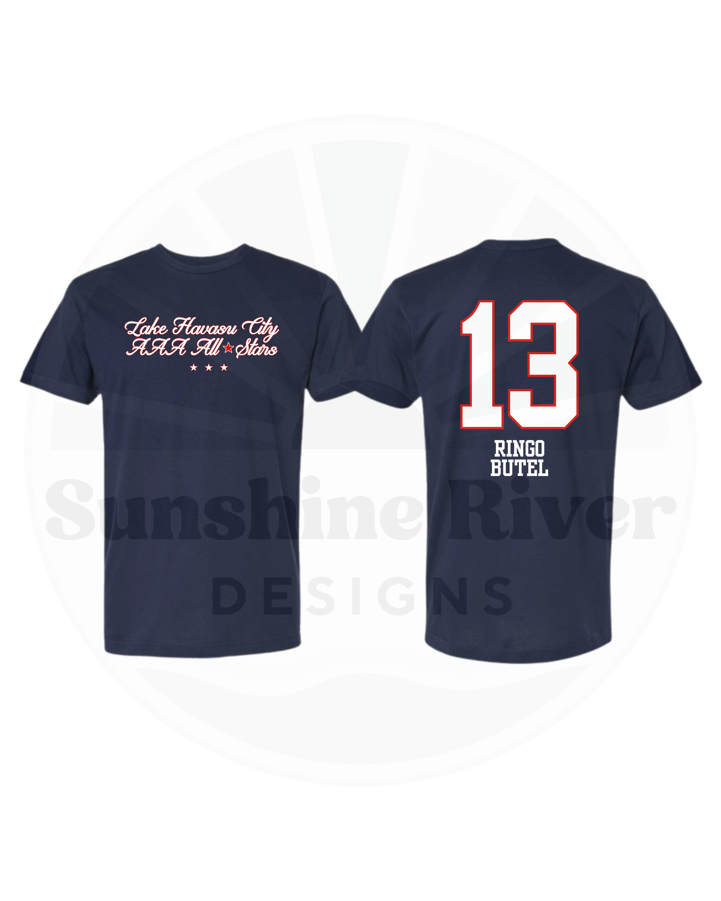 All Stars Name + Number Tee