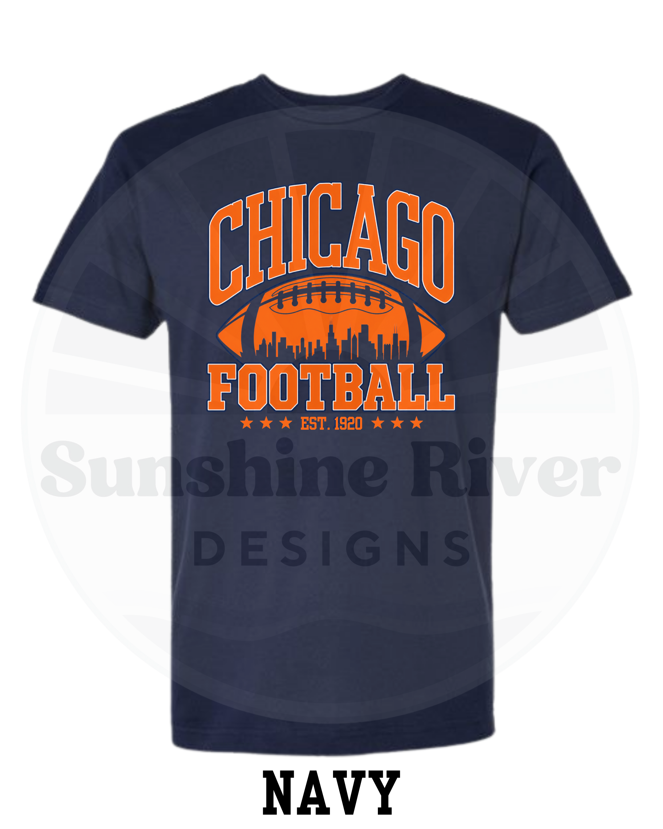 Chicago Football City Tee