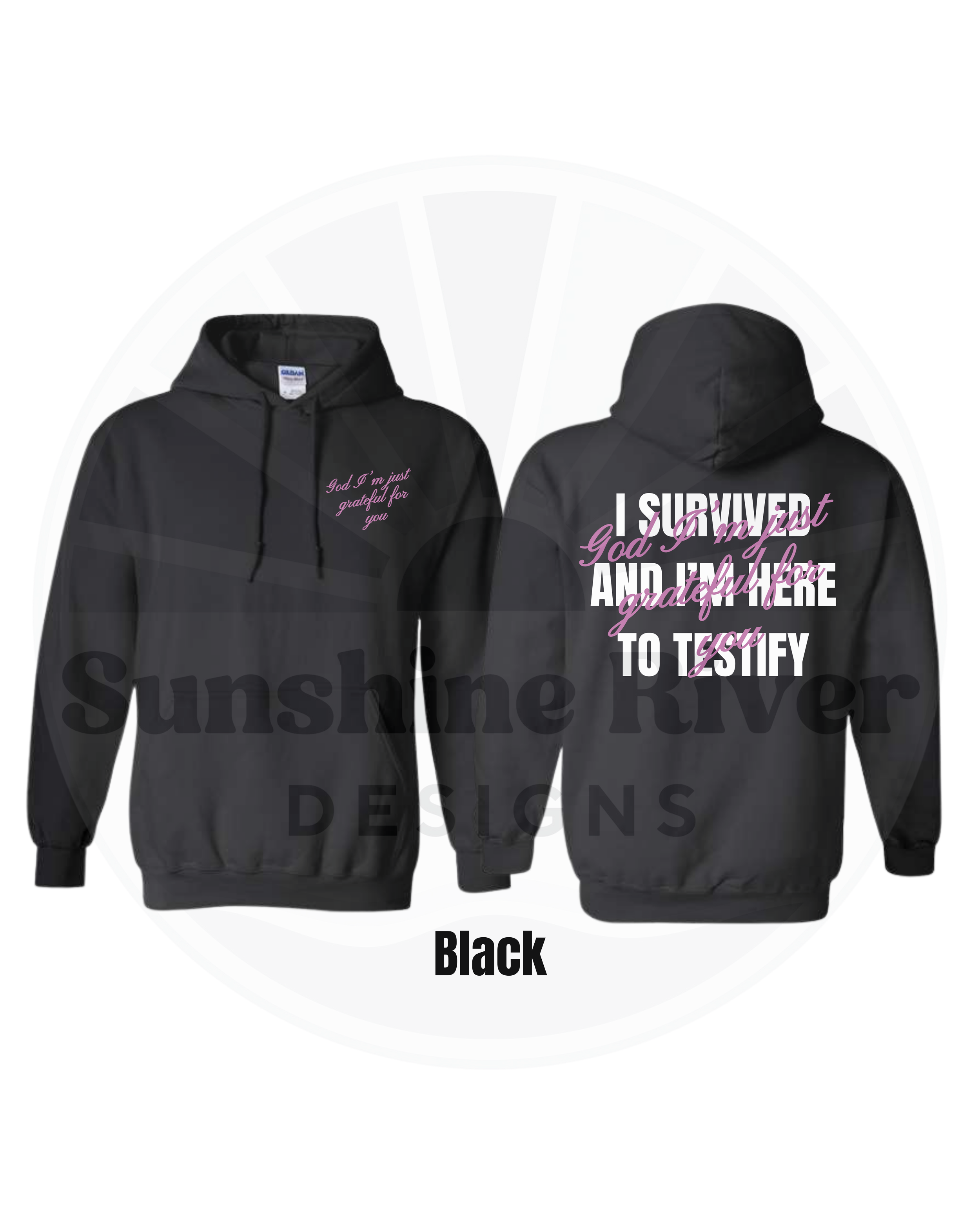 I Survived and I'm Here to Testify Women's Hoodie