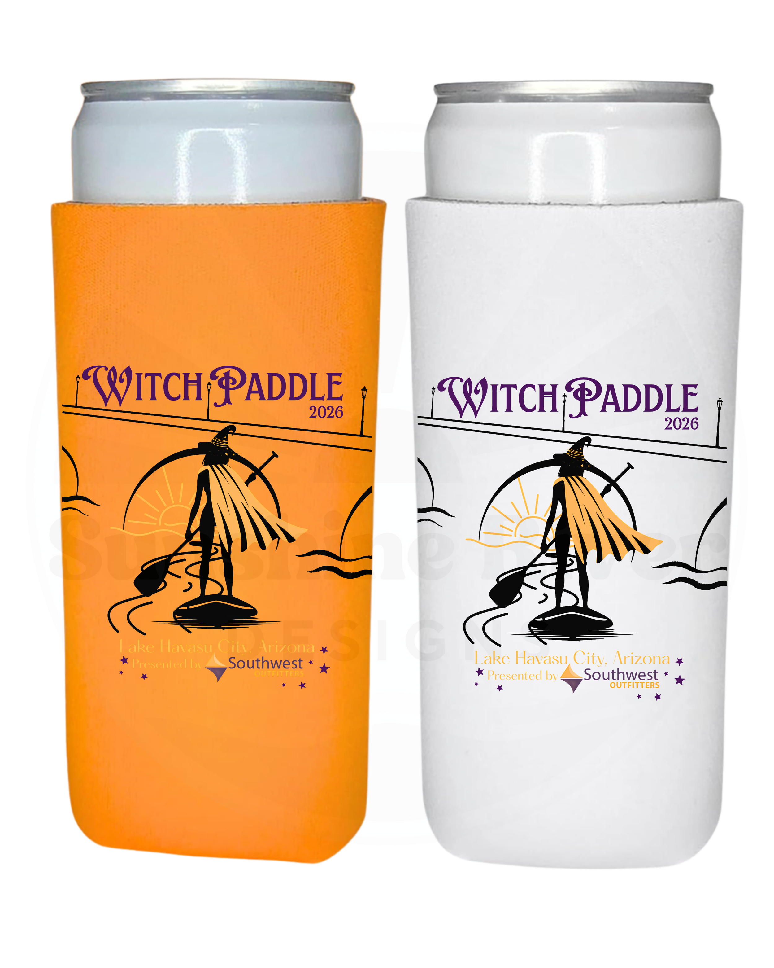 Witch Paddle 2026 Event Koozies