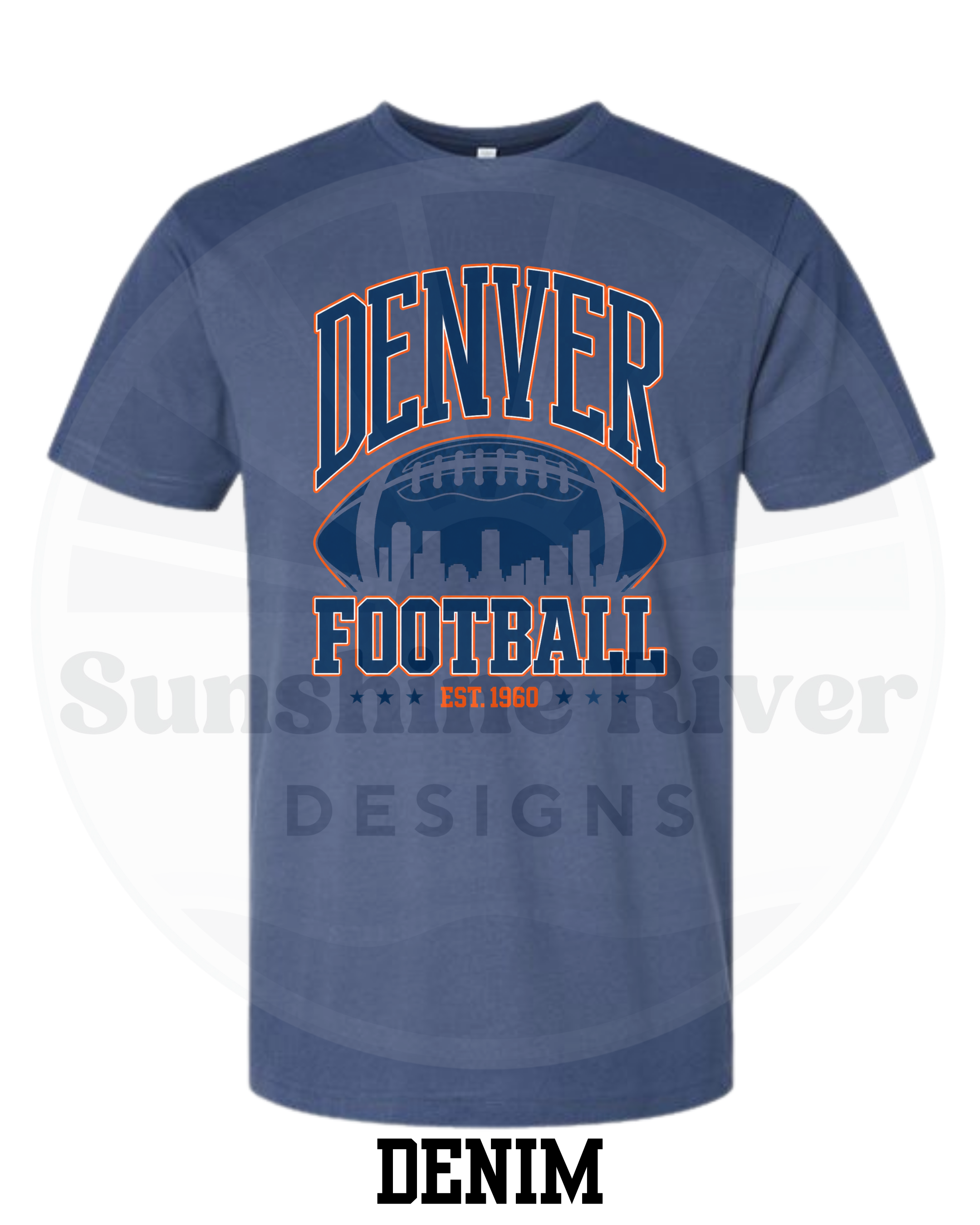 Denver Football City Tee
