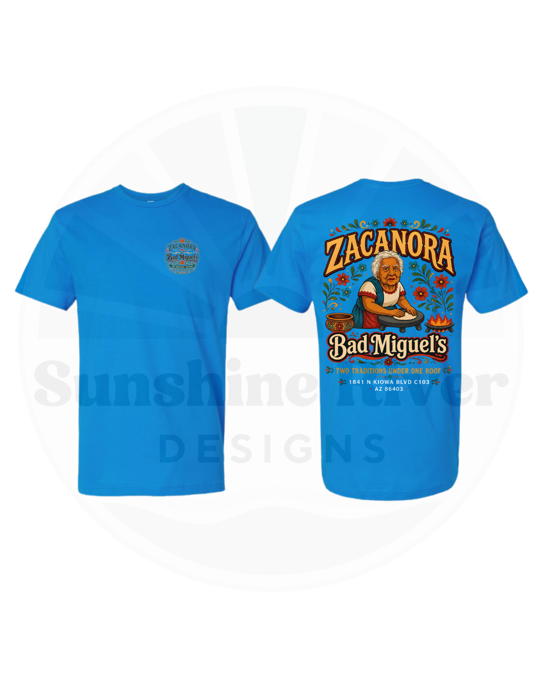 Zacanora Tees, Polos, + Hats