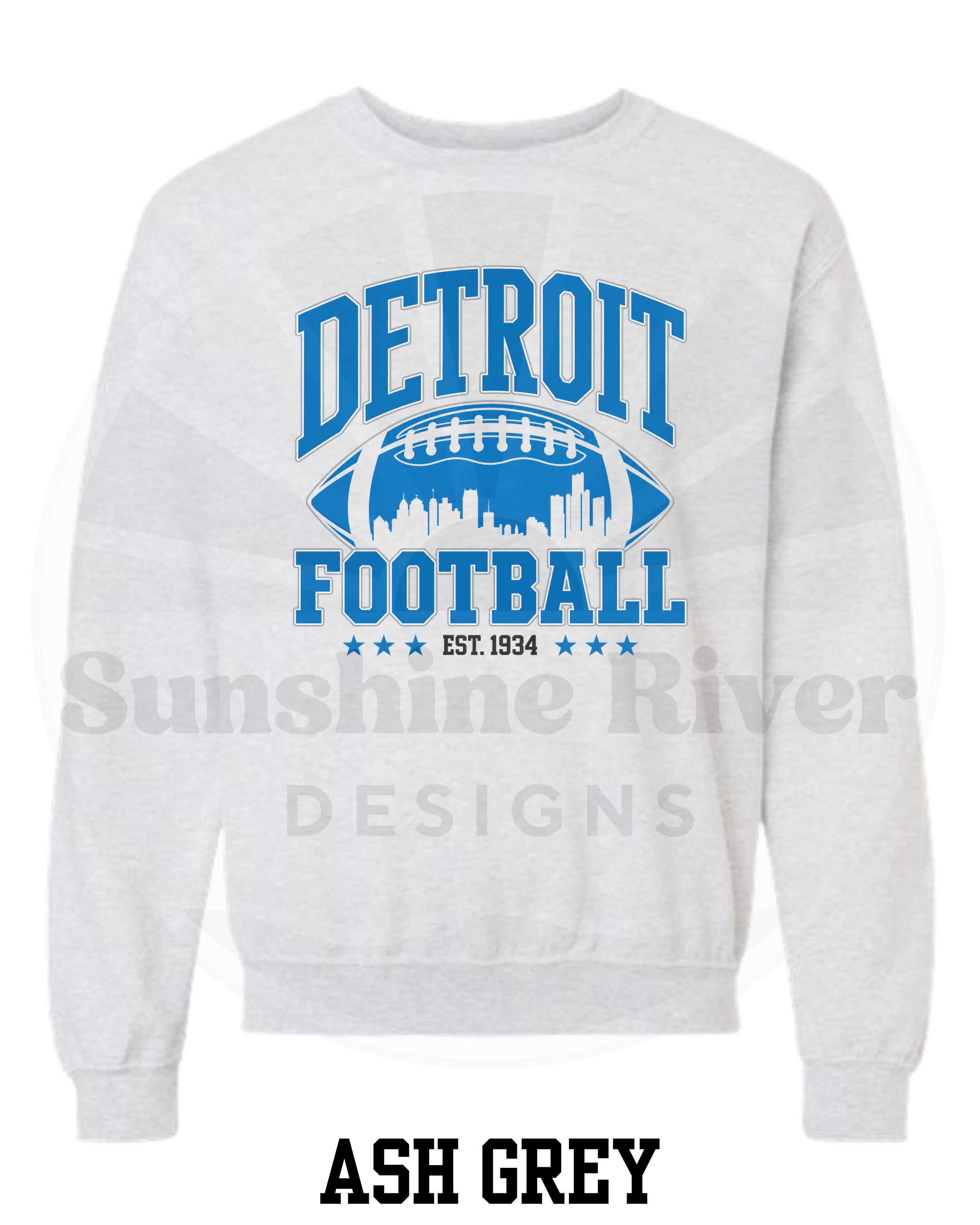 Detroit Football City Sweatshirt