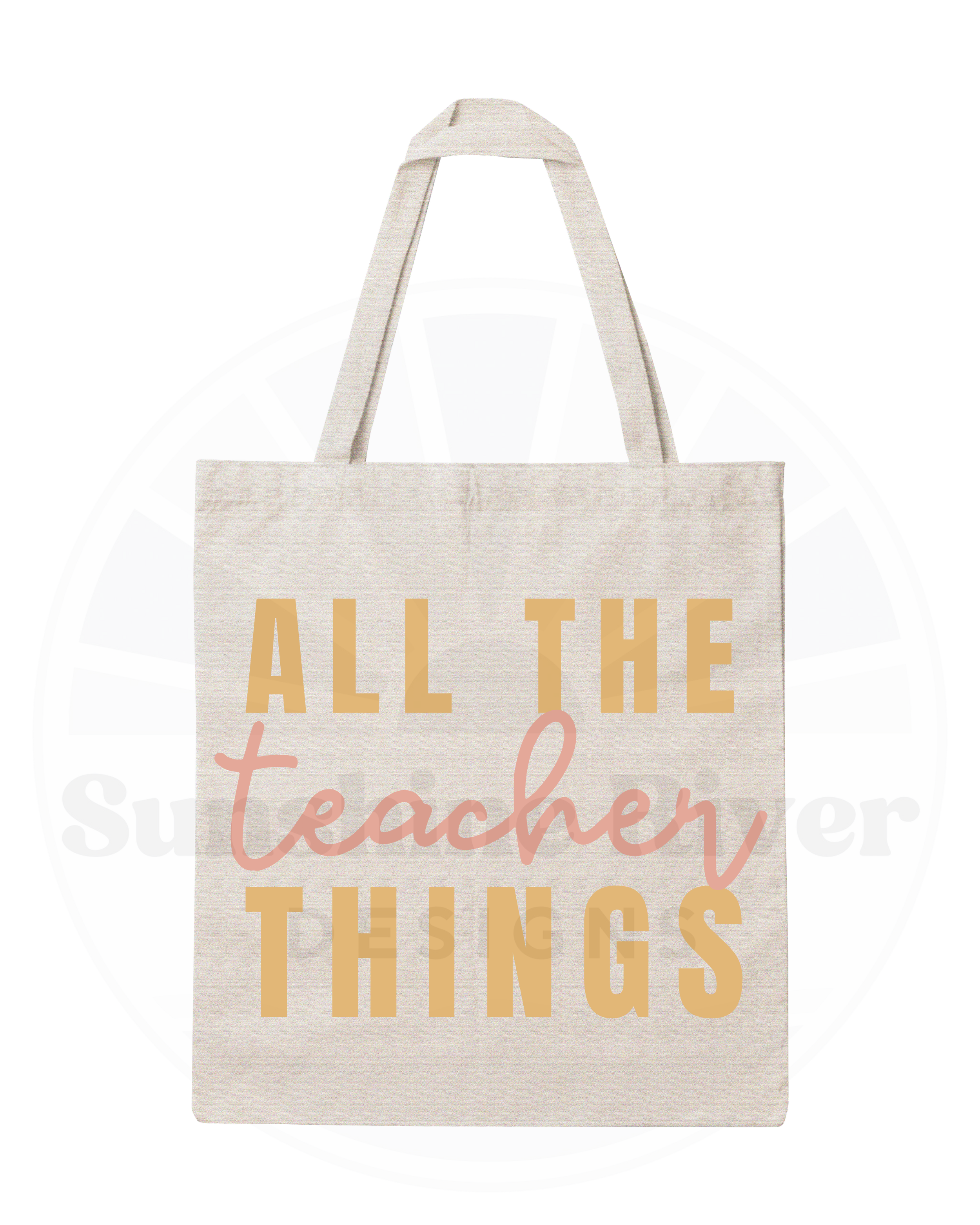 All the Teacher Things Tote Bag