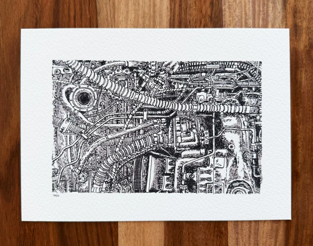 Machinery 3NG1N3 (A5 print)
