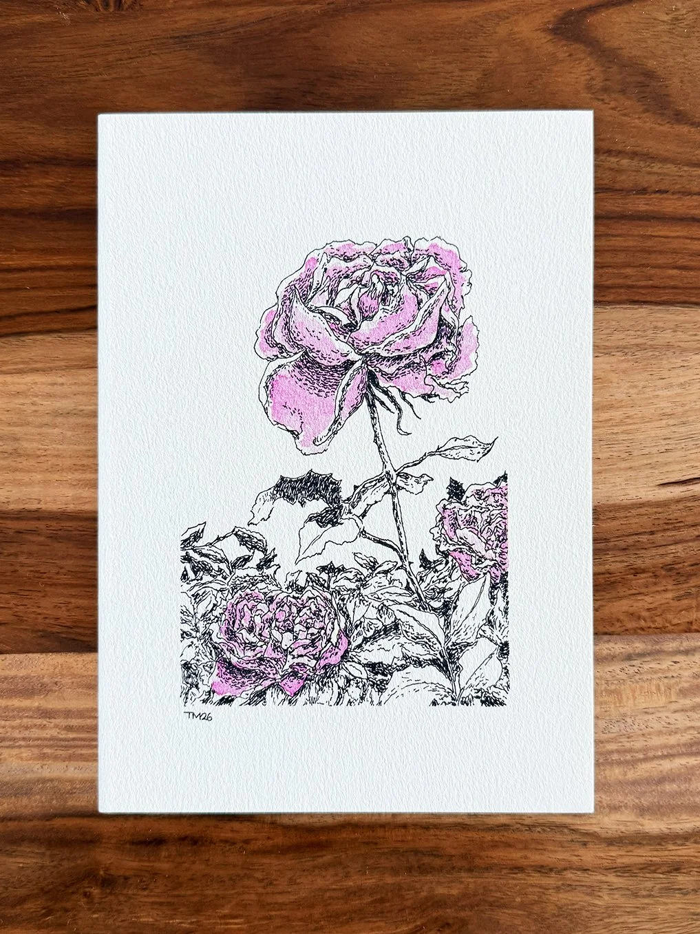 Roses (A5 print)