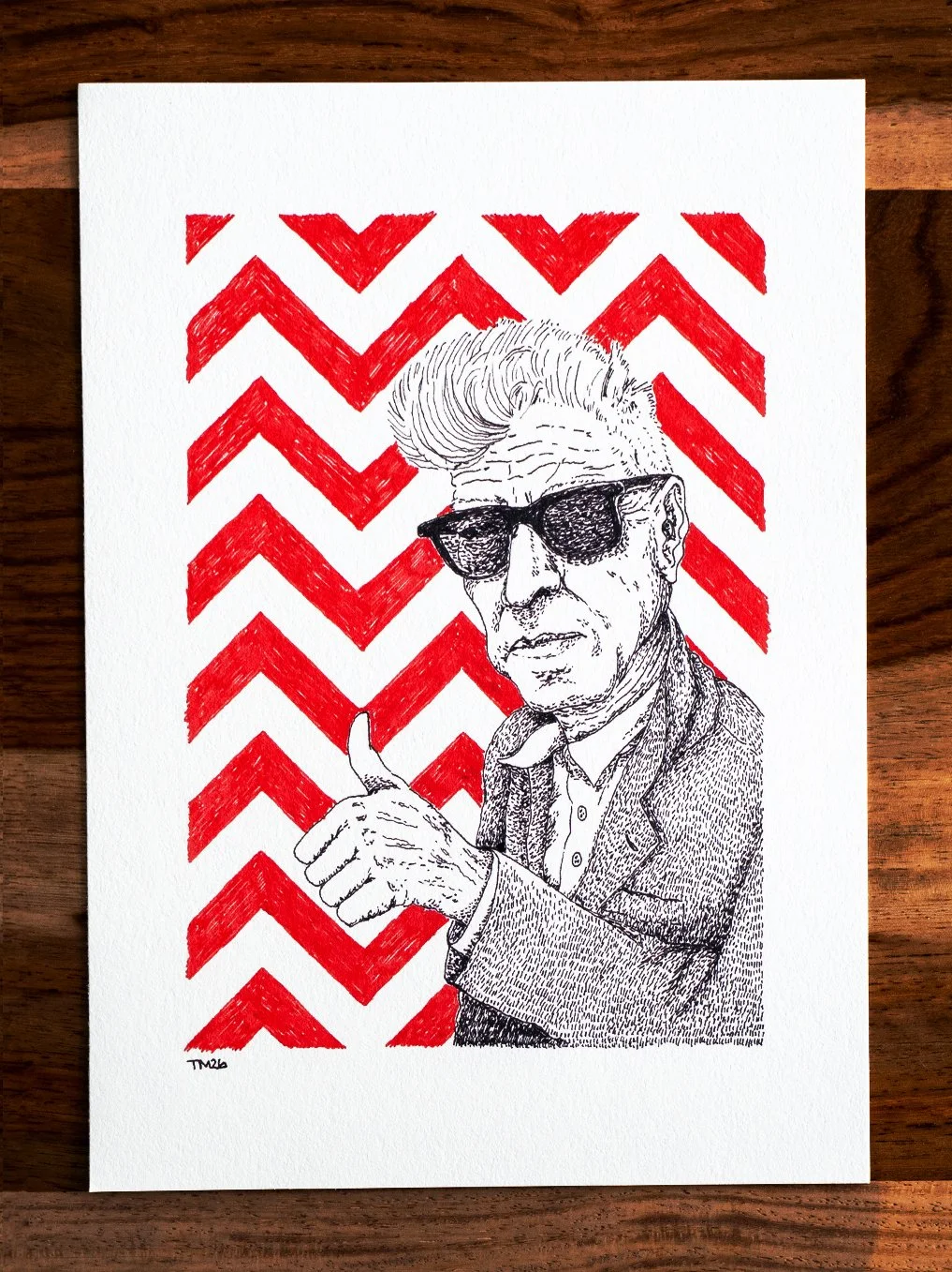 David Lynch (A5 print)
