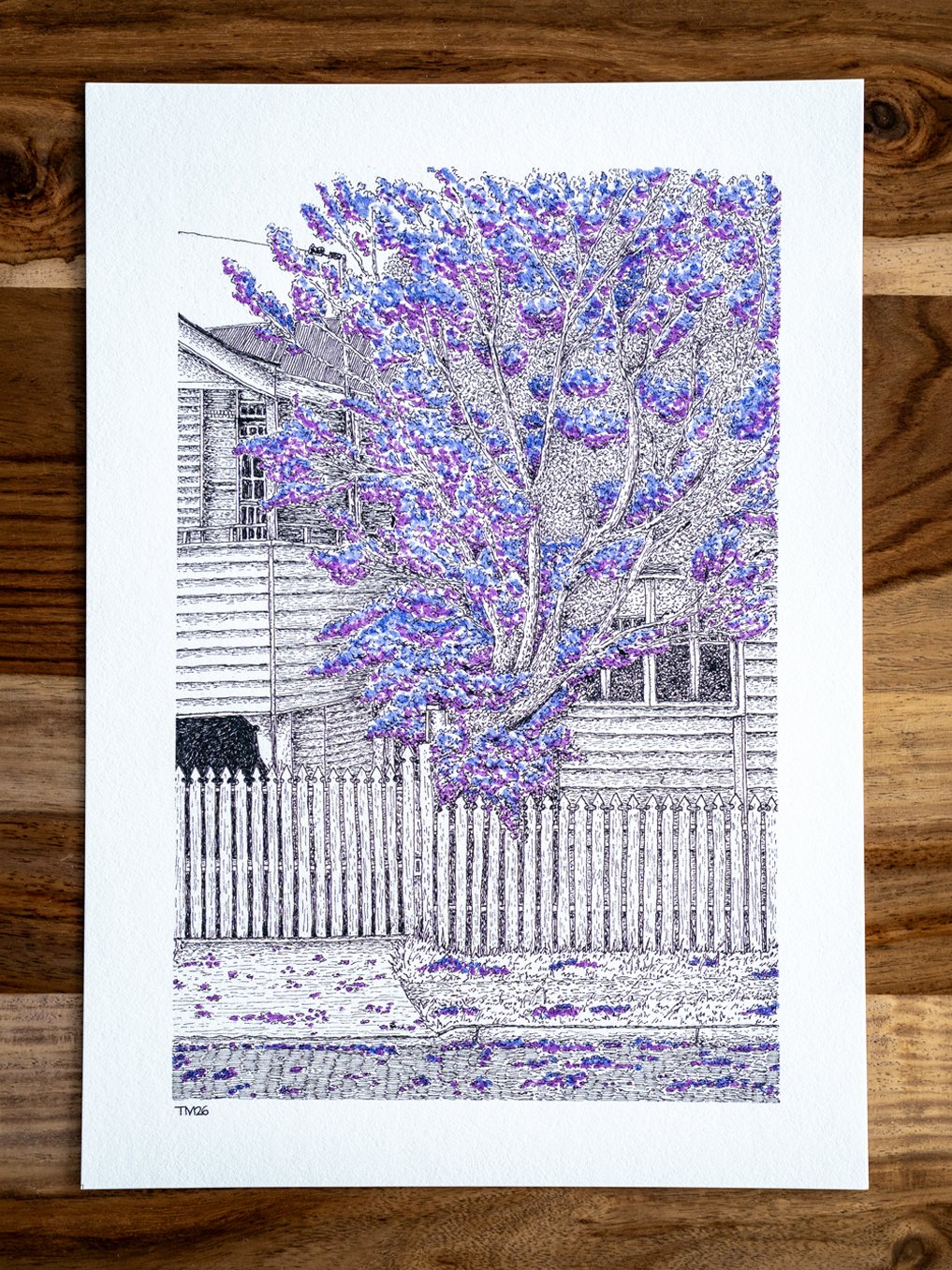 November at St Leonard's (A4 print)