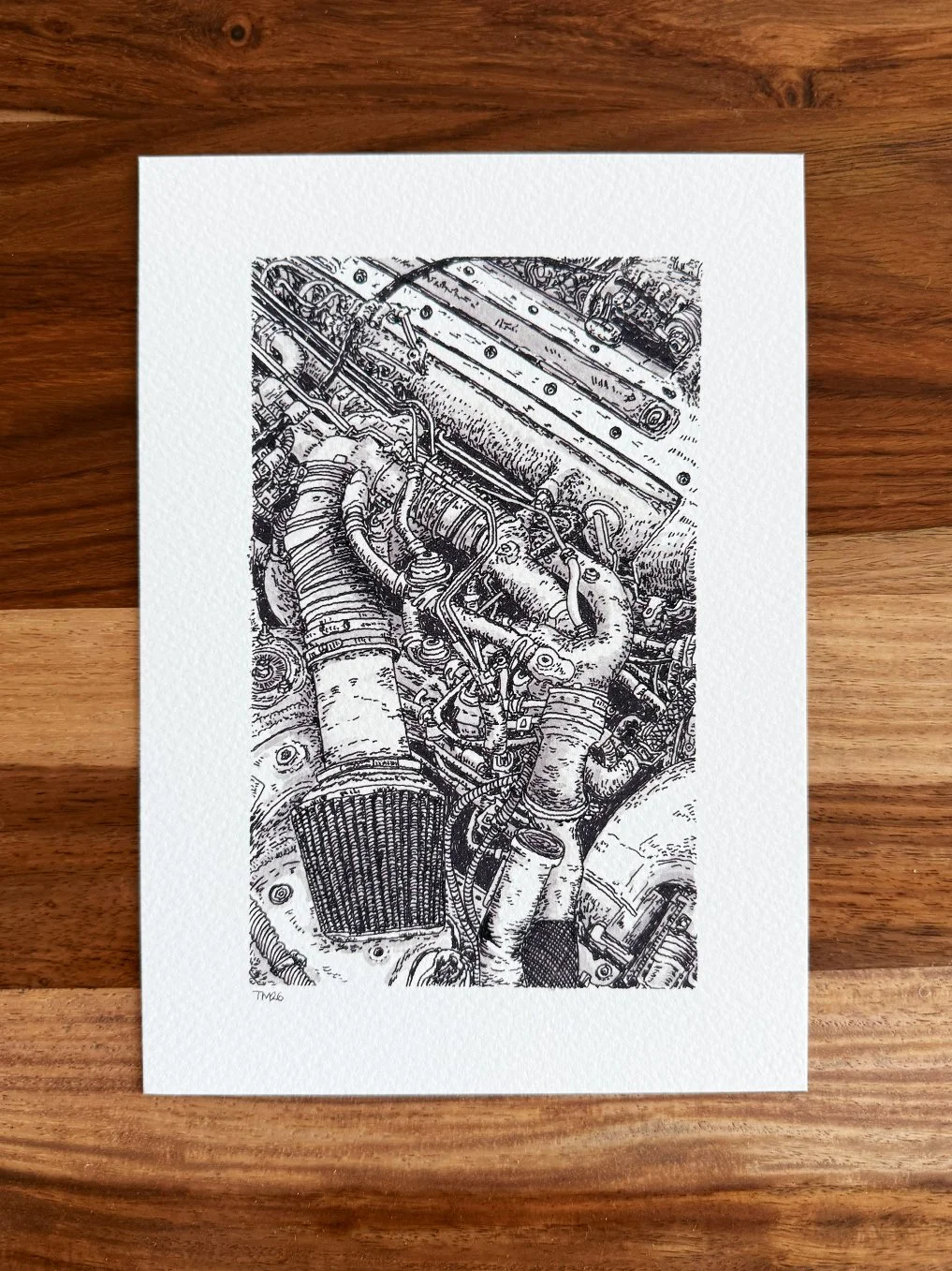 Machinery M0T0R (A5 print)